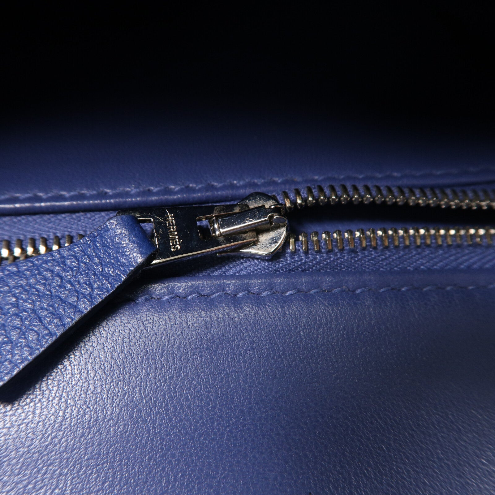 HERMES Evercolor皮革2002肩背袋Bleu Brighton