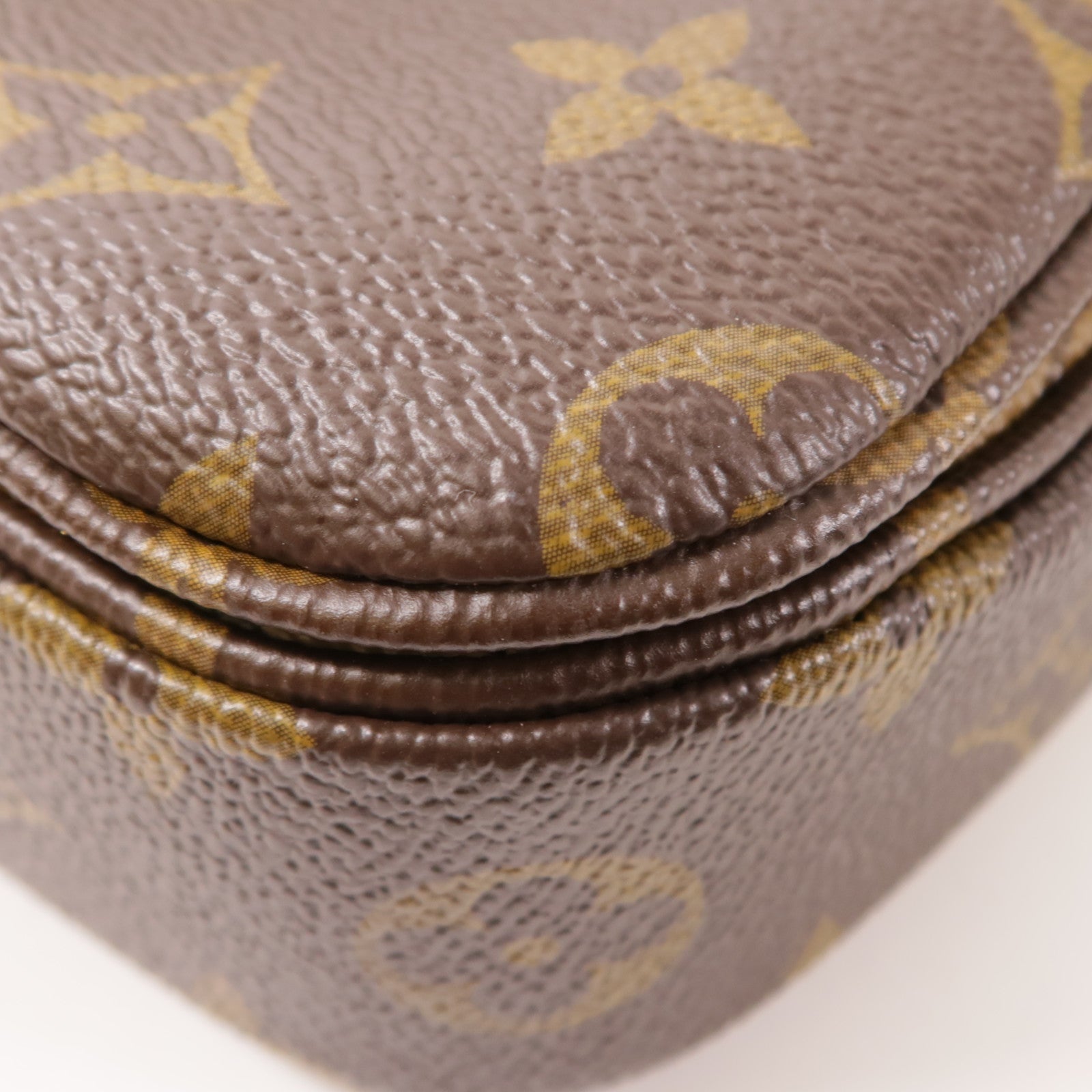 LOUIS VUITTON Monogram Reverse Pochette Metis金扣手挽肩背兩用袋棕色