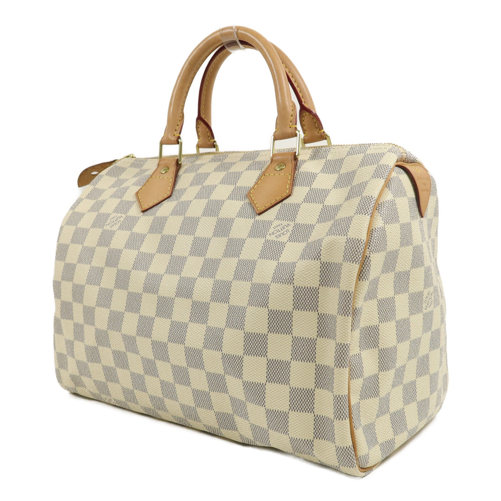LOUIS VUITTON Damier Azur Speedy 30手挽袋