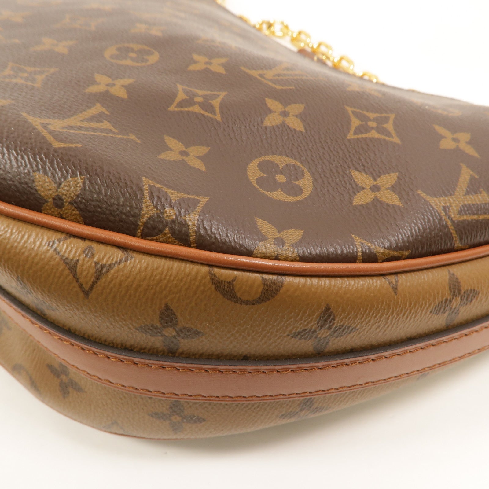 LOUIS VUITTON Monogram Reverse Loop Hobo手挽肩背兩用袋