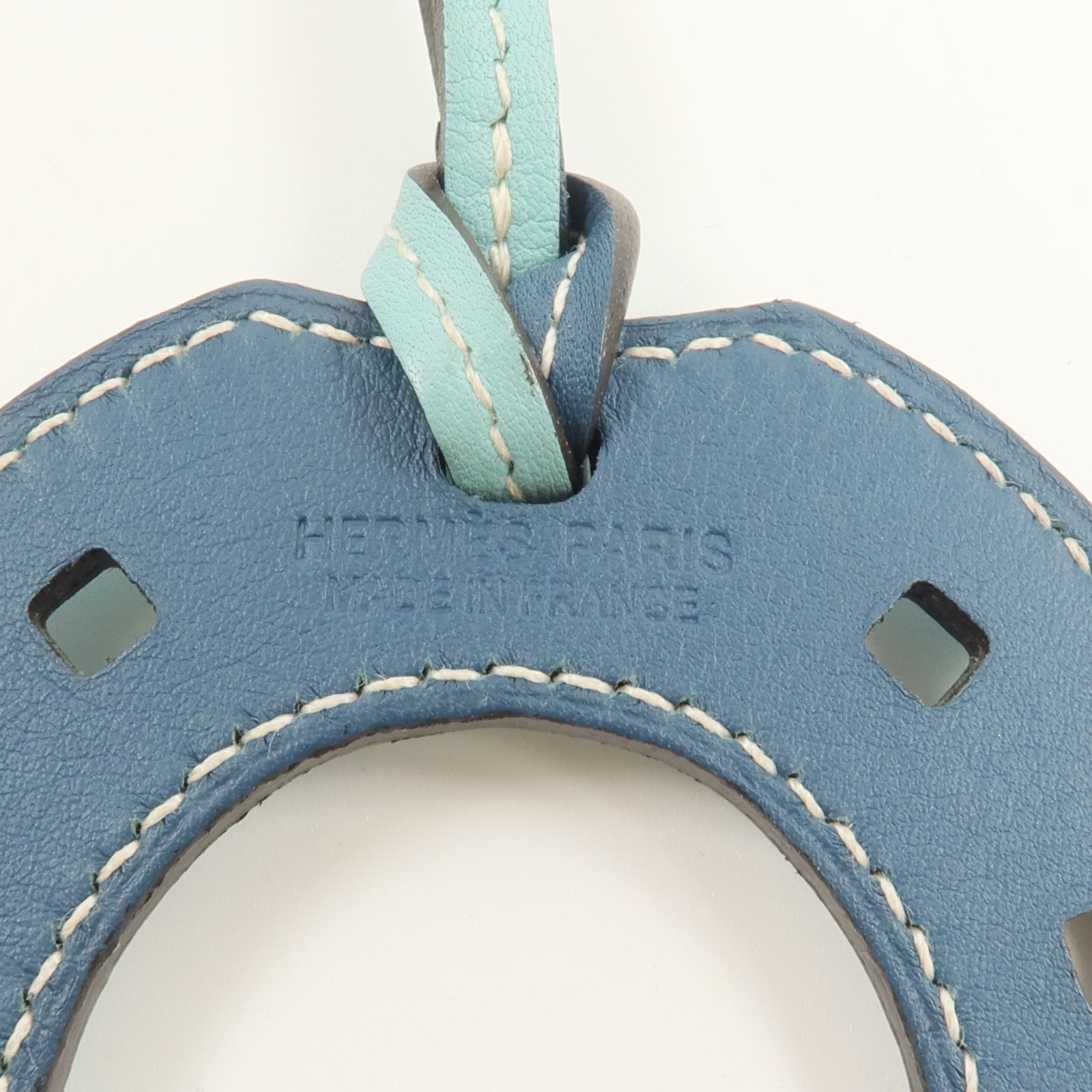 HERMES Swift皮革Paddock Horse Shoes Charm掛飾
