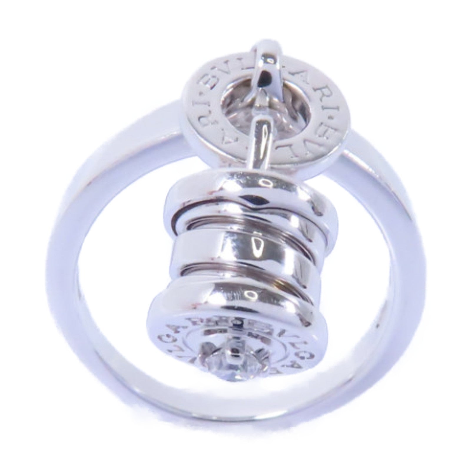 BVLGARI 【激減優惠】18K白金Element Diamond Ring戒指US#6