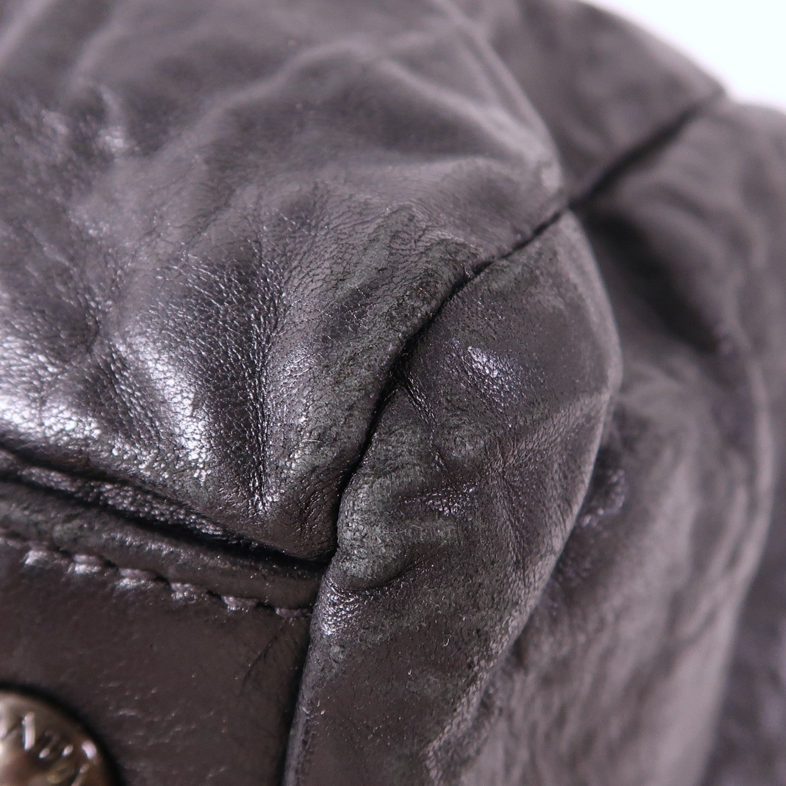 PRADA 牛皮皮革2 Way Bag手挽肩背兩用袋