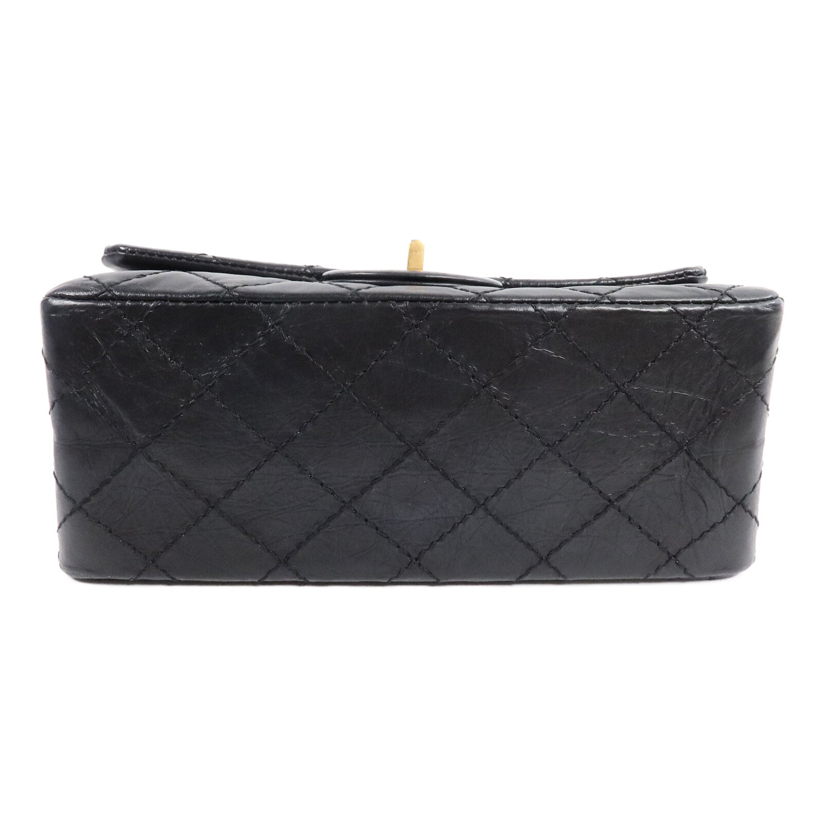 CHANEL 牛皮皮革2.55 Mini鏈帶肩背袋