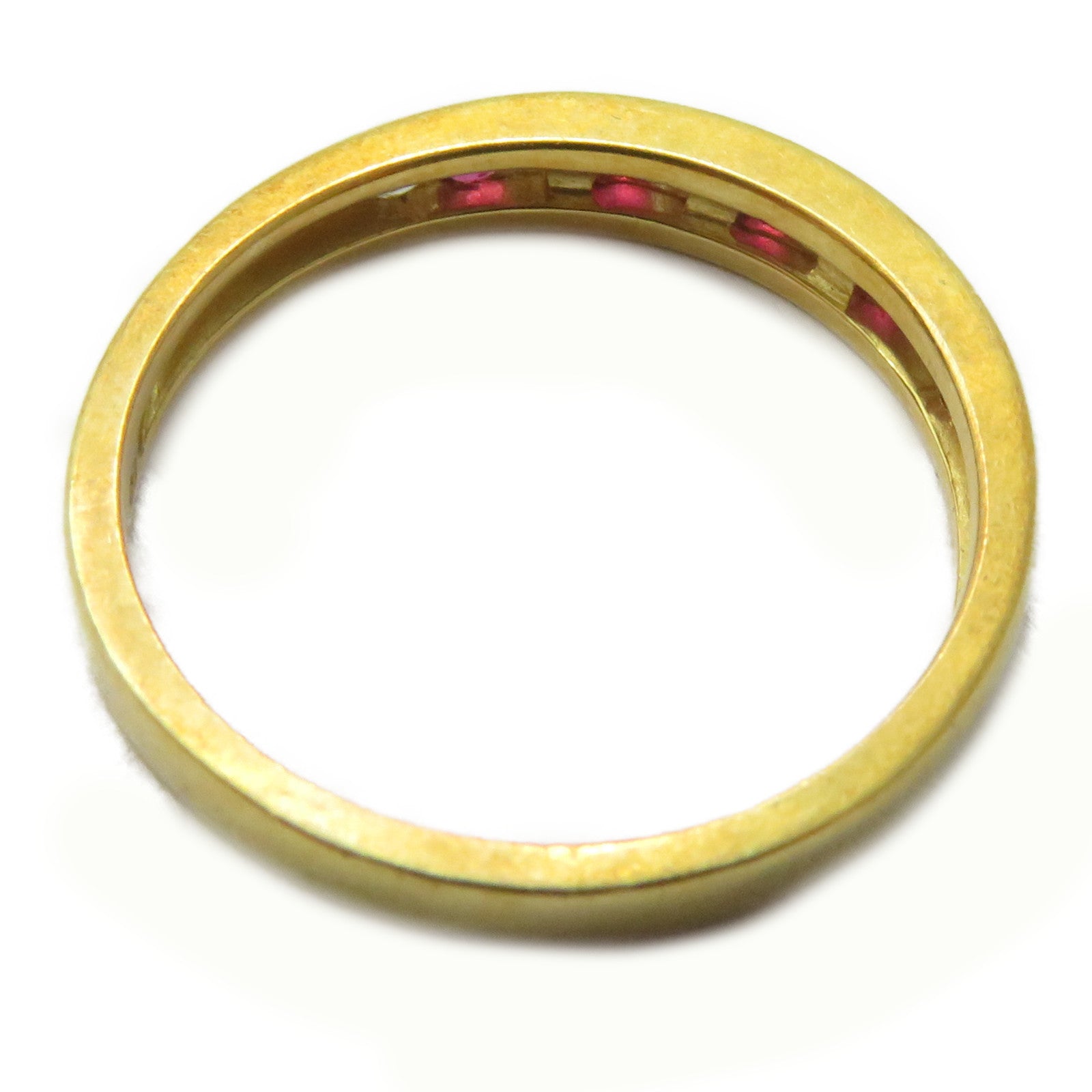 JEWELRY 18K黃金Ruby Ring紅寶石戒指US#6.5