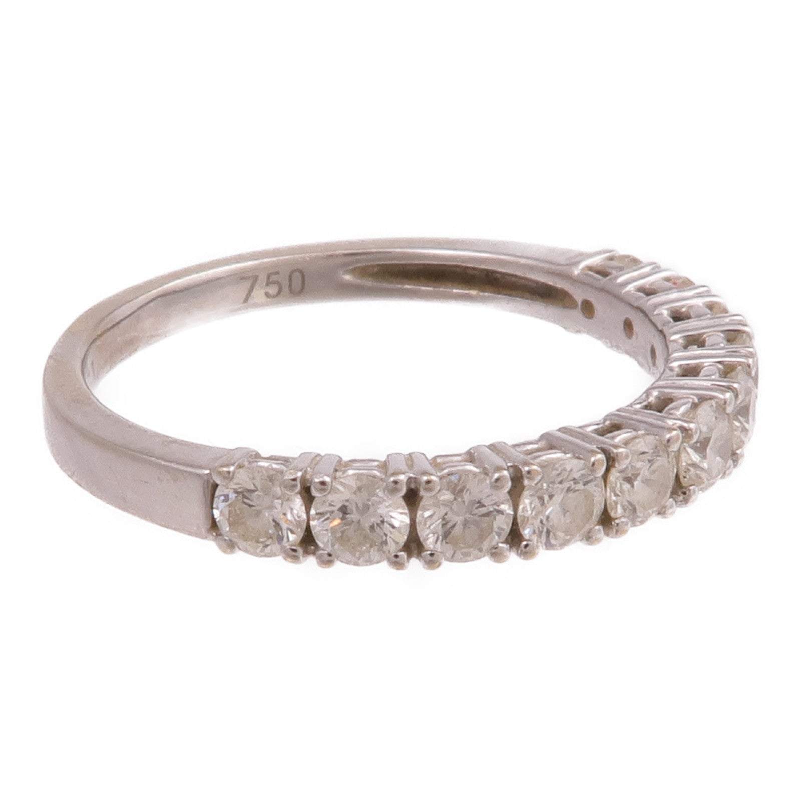 JEWELRY 【激減優惠】18K白金Diamond Ring鑽石戒指US#7