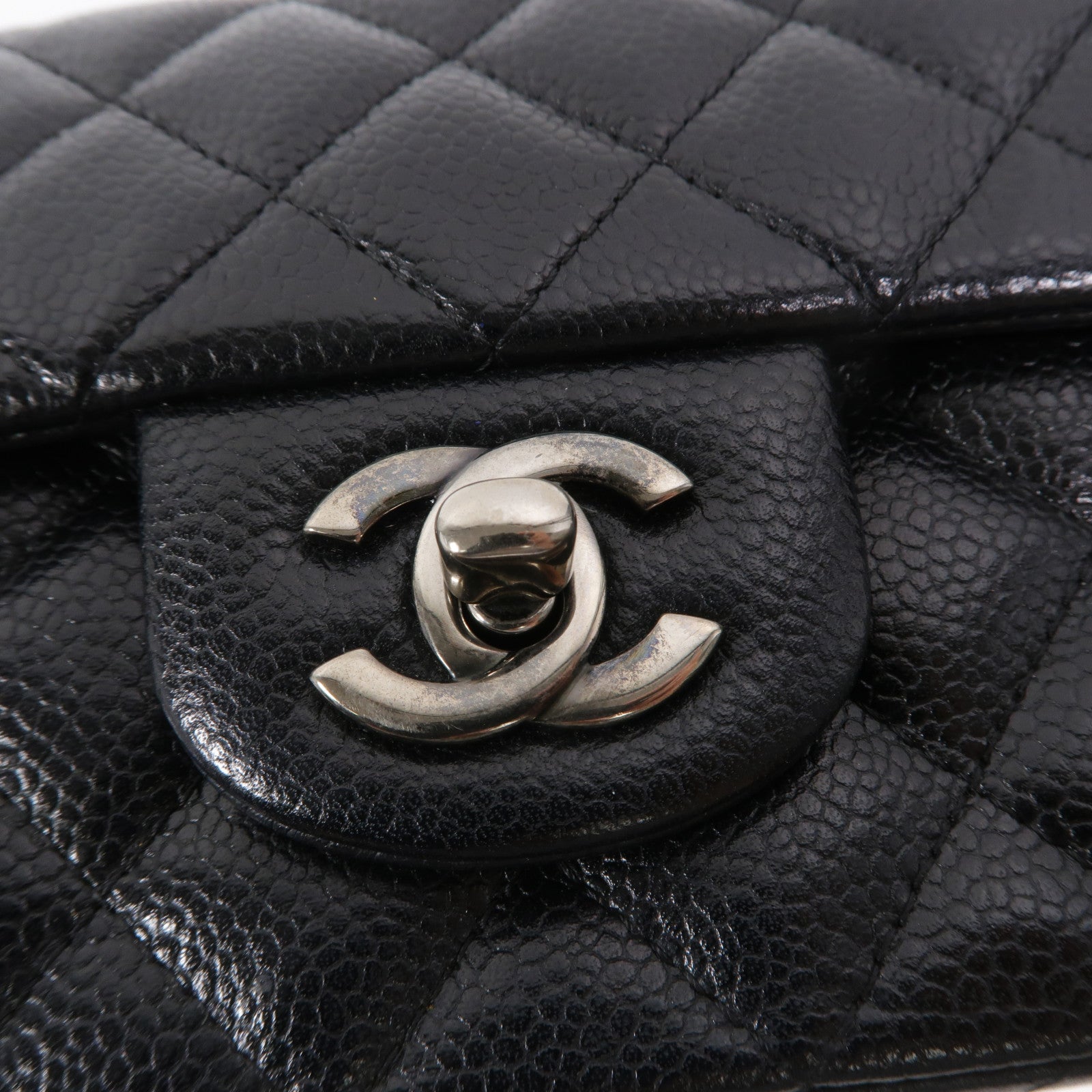 CHANEL 牛皮皮革Mini Classic 20鏈帶肩背袋
