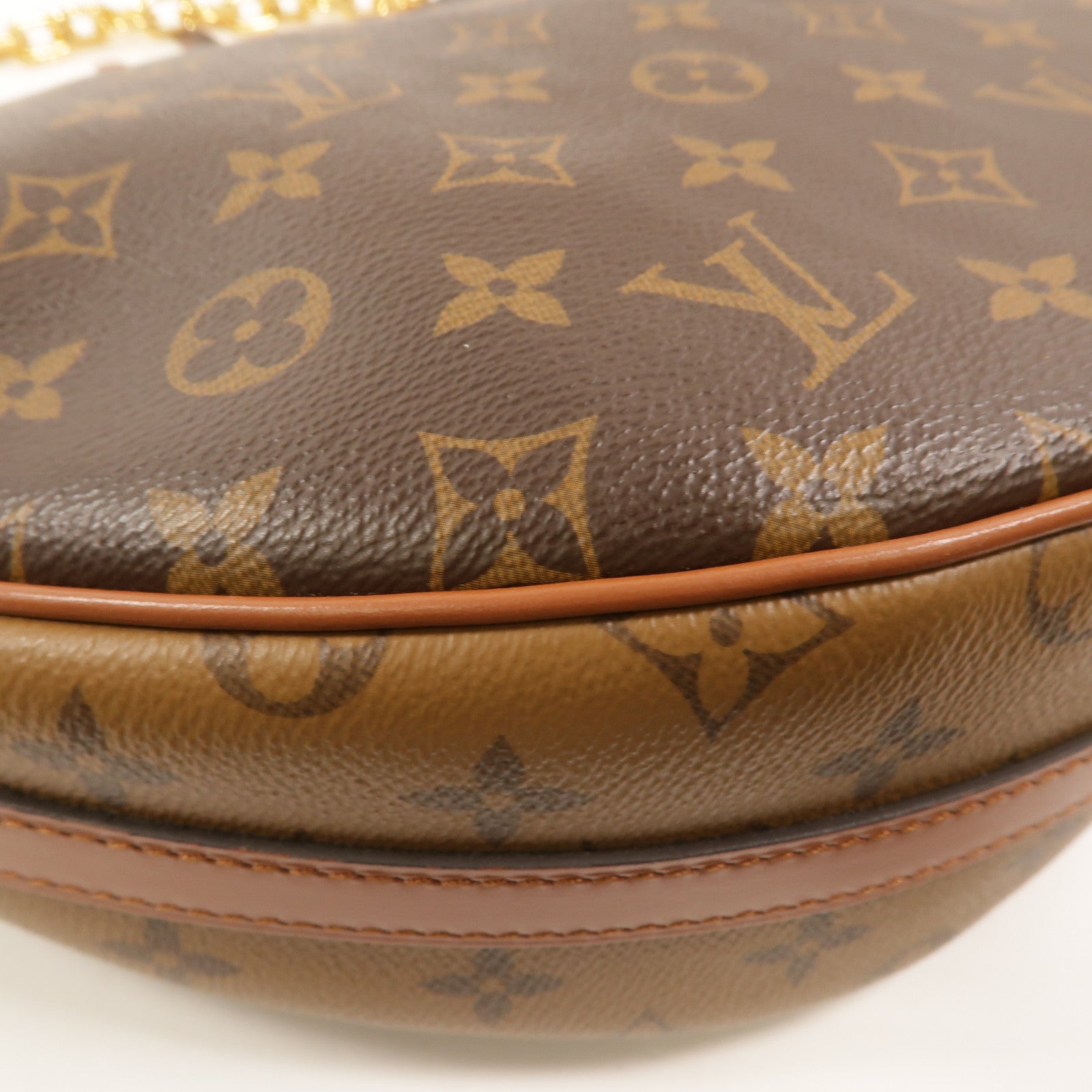 LOUIS VUITTON Monogram Reverse Loop Hobo手挽肩背兩用袋