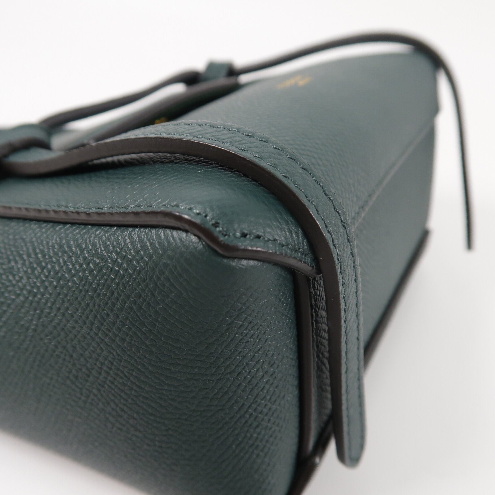 CELINE 牛皮皮革Pico Belt Bag金扣手挽肩背兩用袋