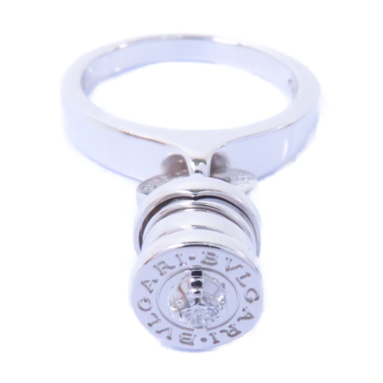 BVLGARI 【激減優惠】18K白金Element Diamond Ring戒指US#6