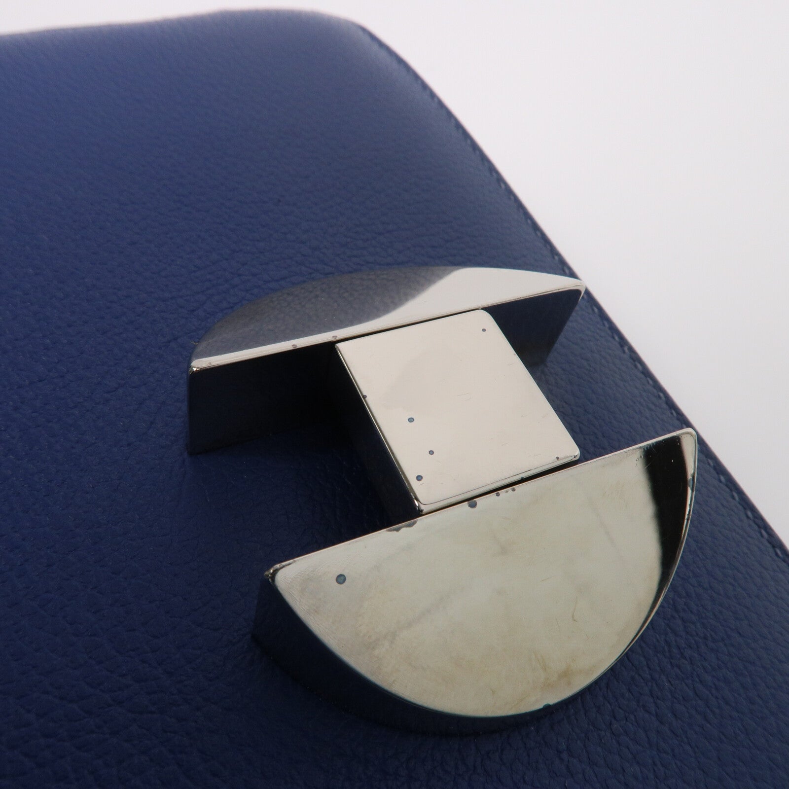 HERMES Evercolor皮革2002肩背袋Bleu Brighton