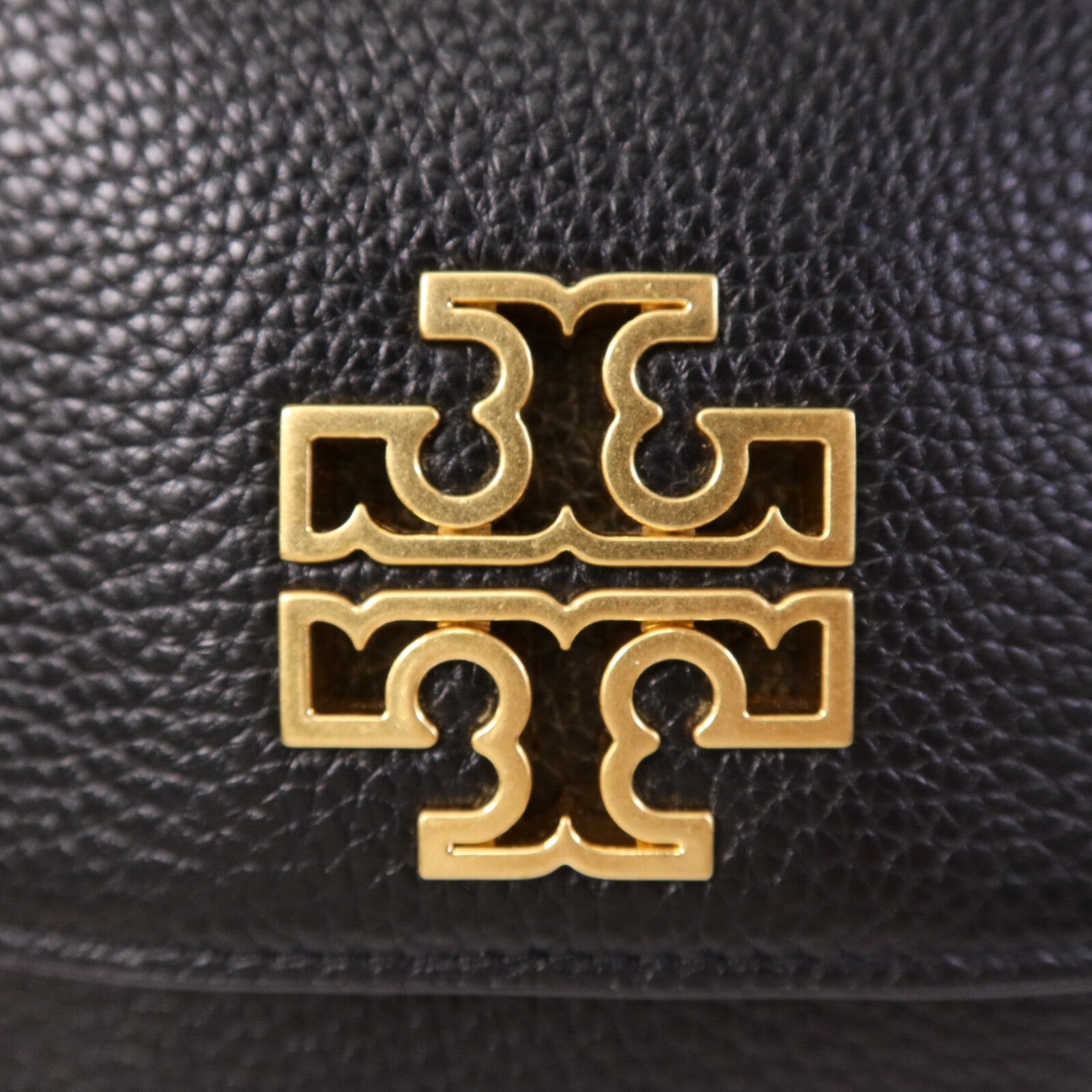 Tory Burch 牛皮皮革Britten Hap金扣鏈帶肩背袋