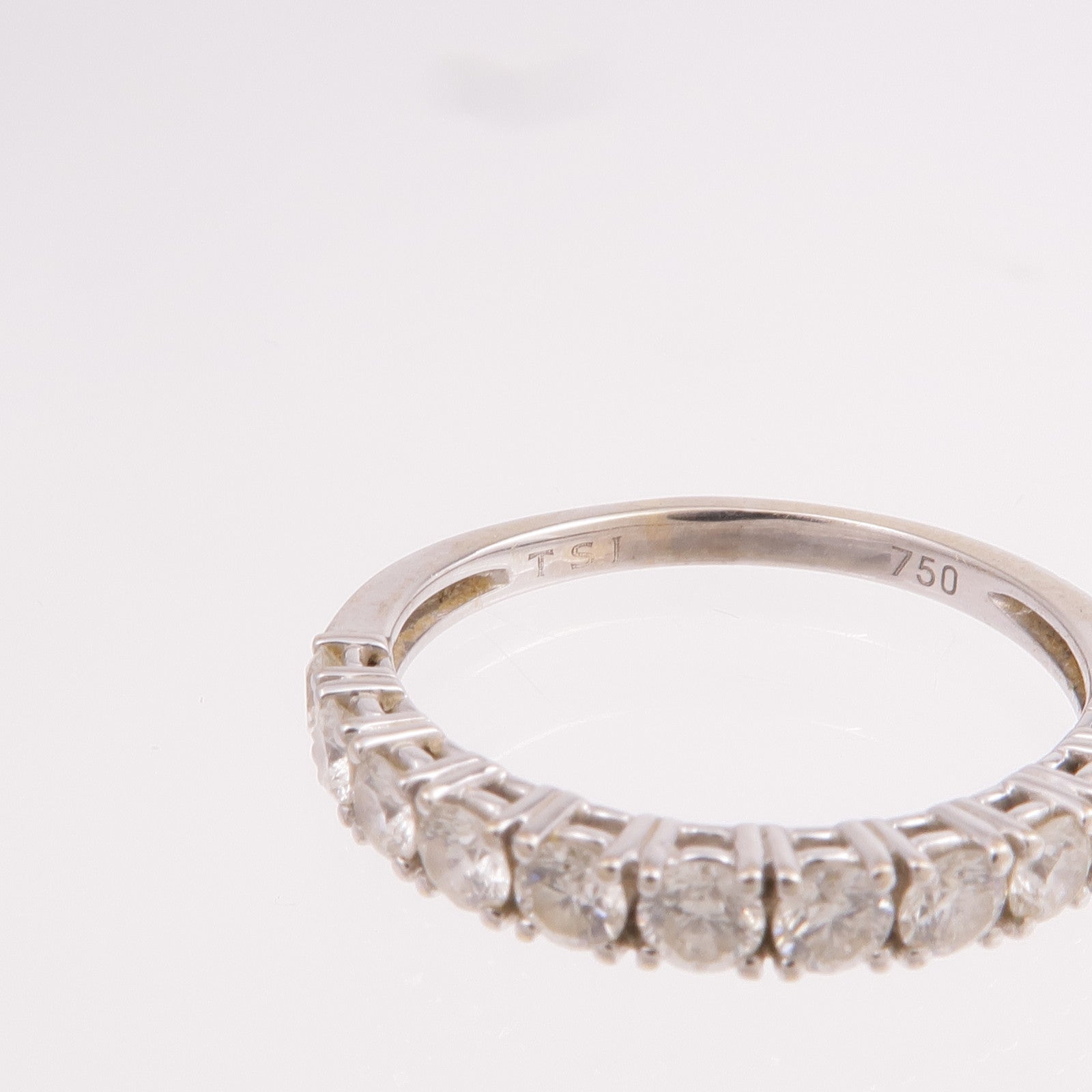 JEWELRY 【激減優惠】18K白金Diamond Ring鑽石戒指US#7