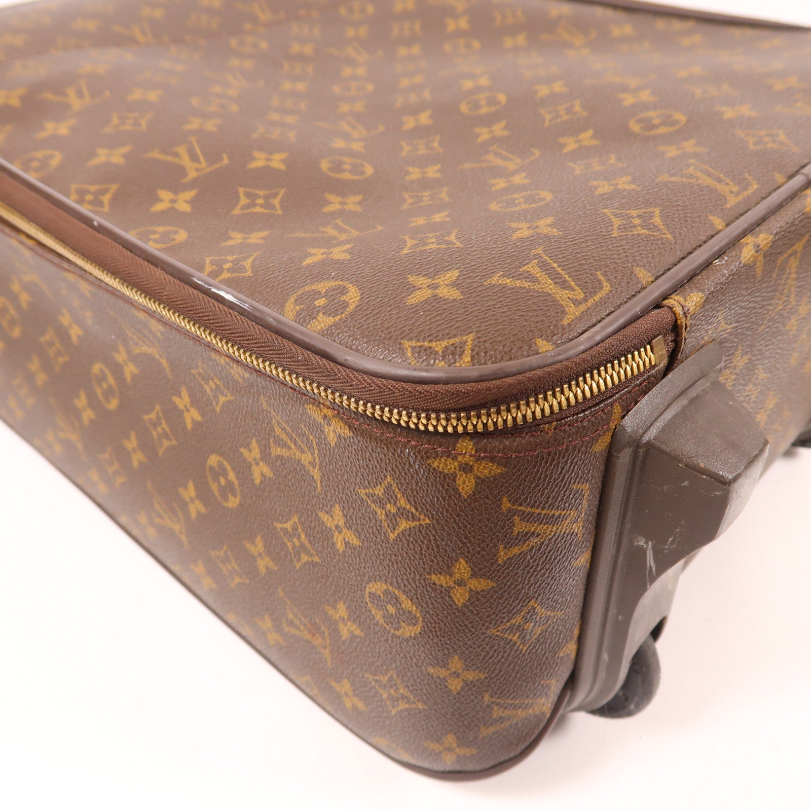 LOUIS VUITTON 【激減優惠】Monogram Pegase 50金扣行李箱
