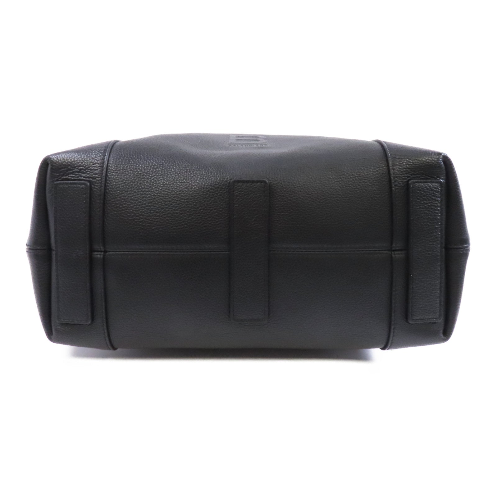 BALENCIAGA 牛皮皮革2 Way Shoulder手挽肩背兩用袋黑色