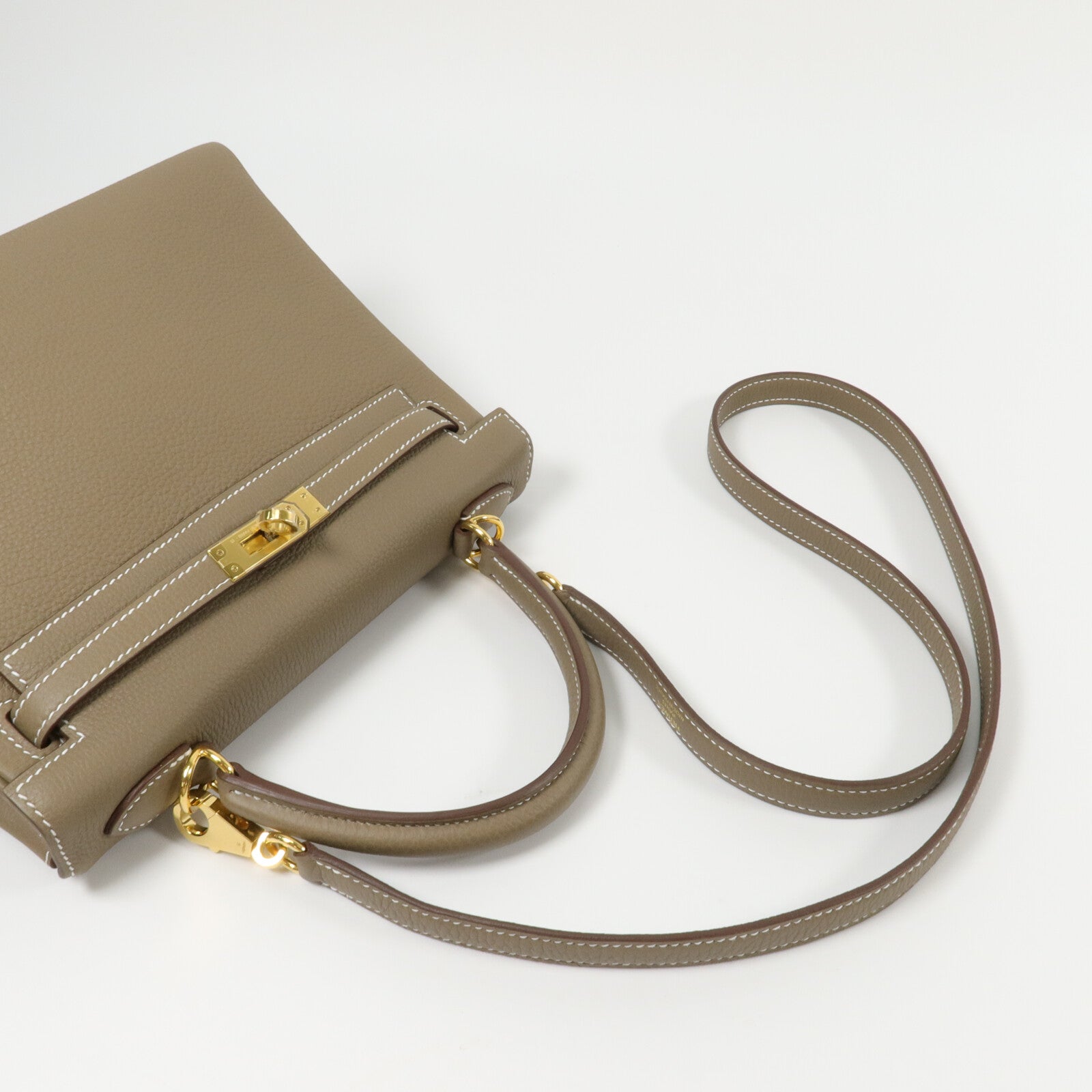 HERMES Togo皮革Kelly 25手挽肩背兩用袋