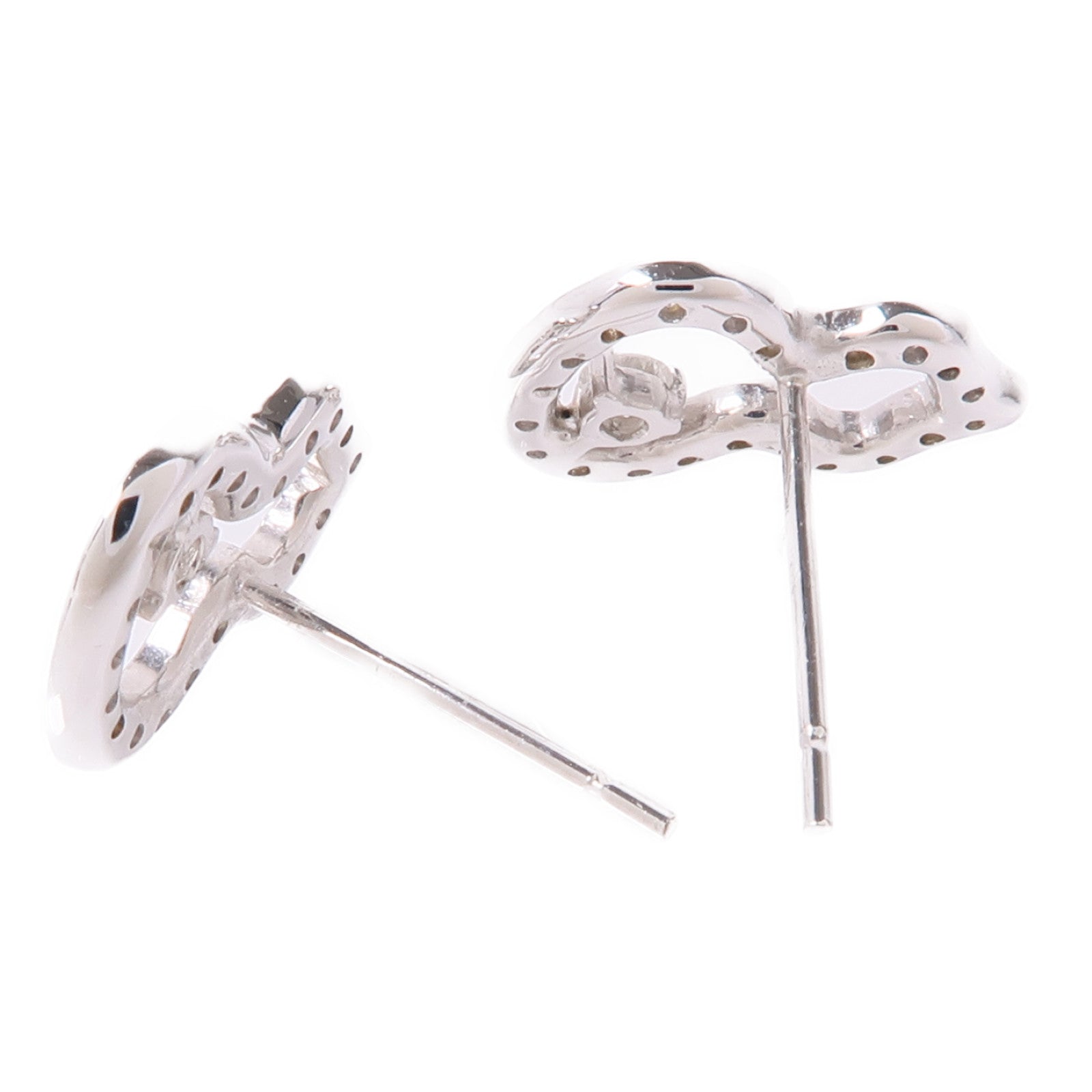 JEWELRY 18K白金Diamond Earrings鑽石耳環
