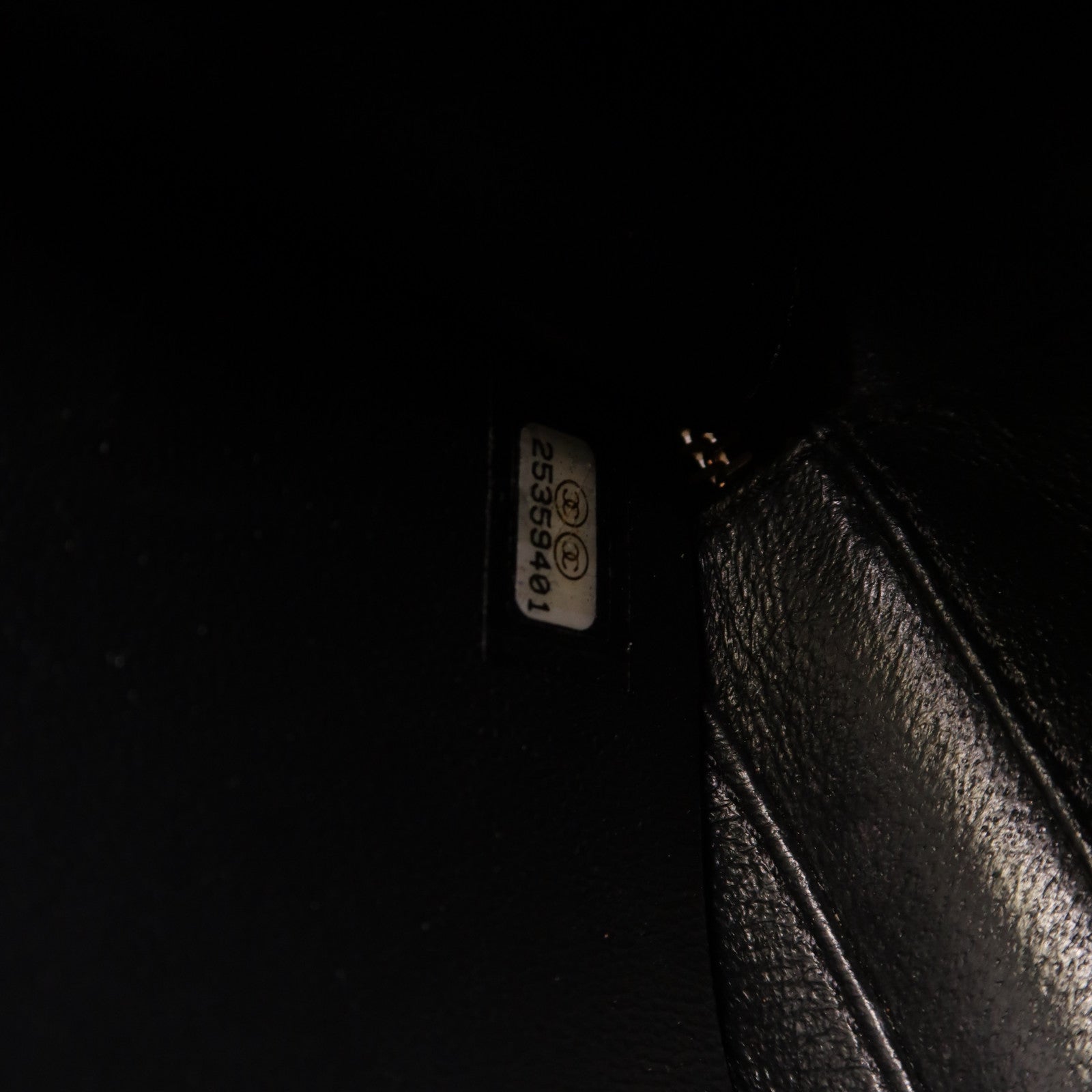 CHANEL 菱格Caviar皮革Vanity Case金扣手挽肩背兩用袋黑色