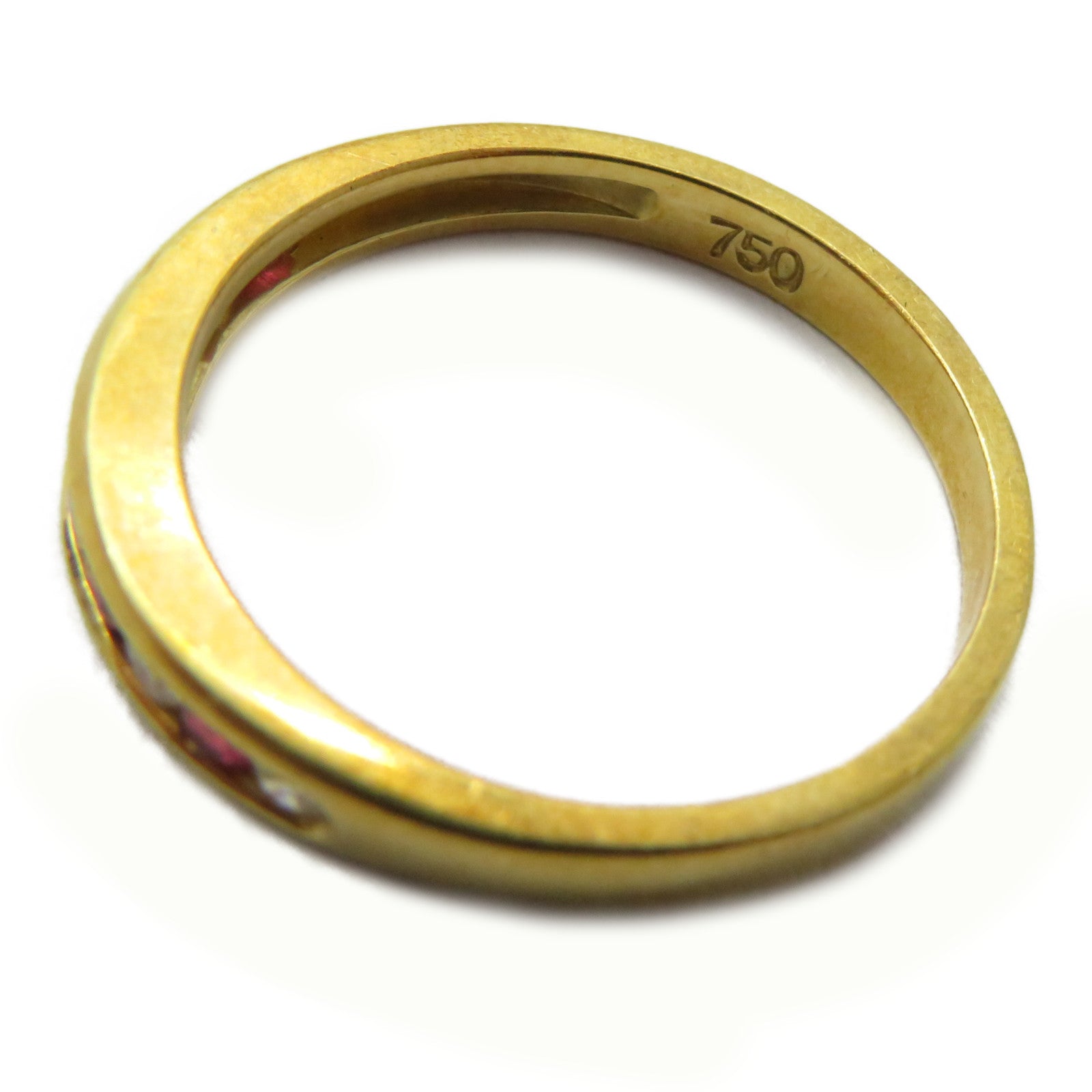 JEWELRY 18K黃金Ruby Ring紅寶石戒指US#6.5