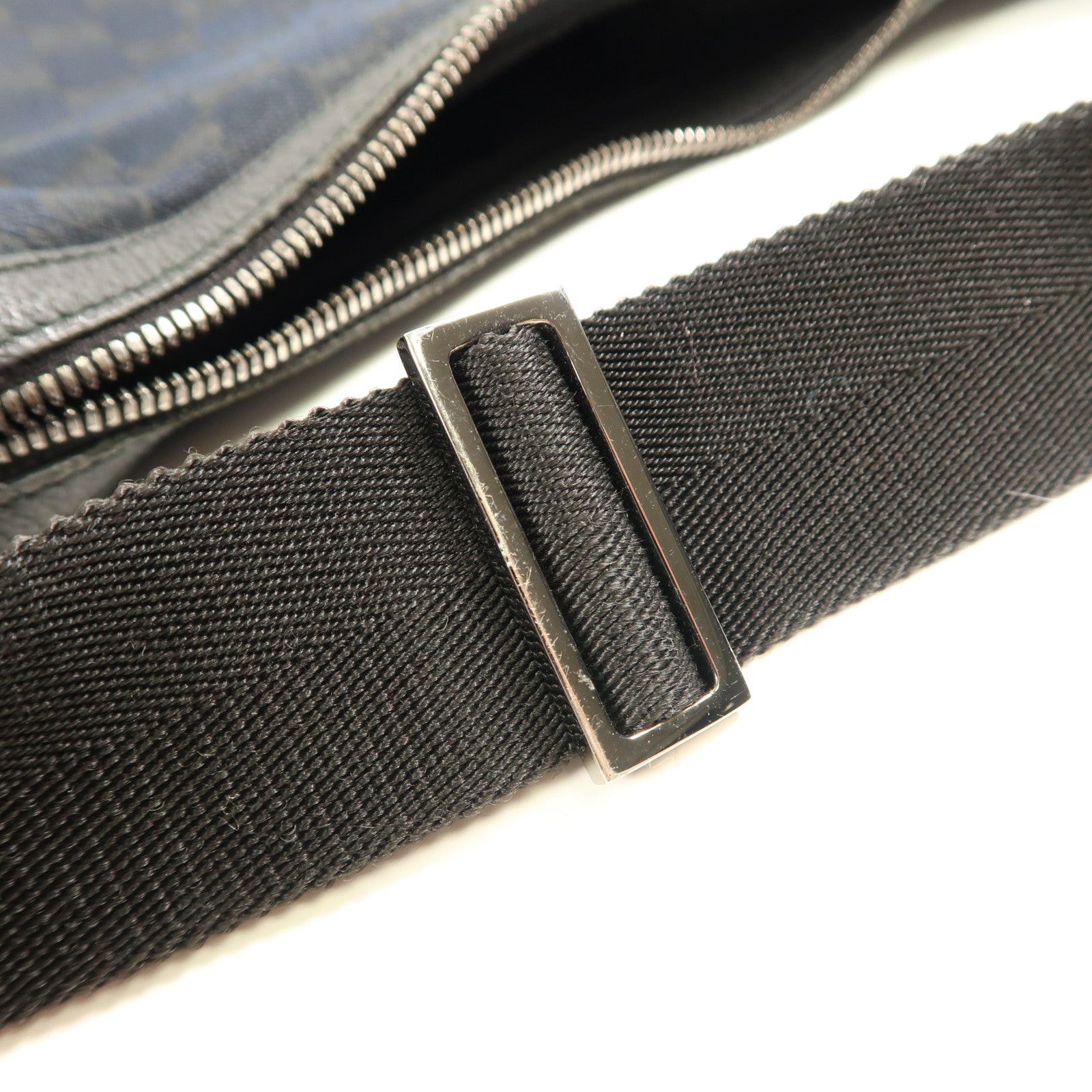 GUCCI 帆布Shoulder Bag銀扣肩背袋