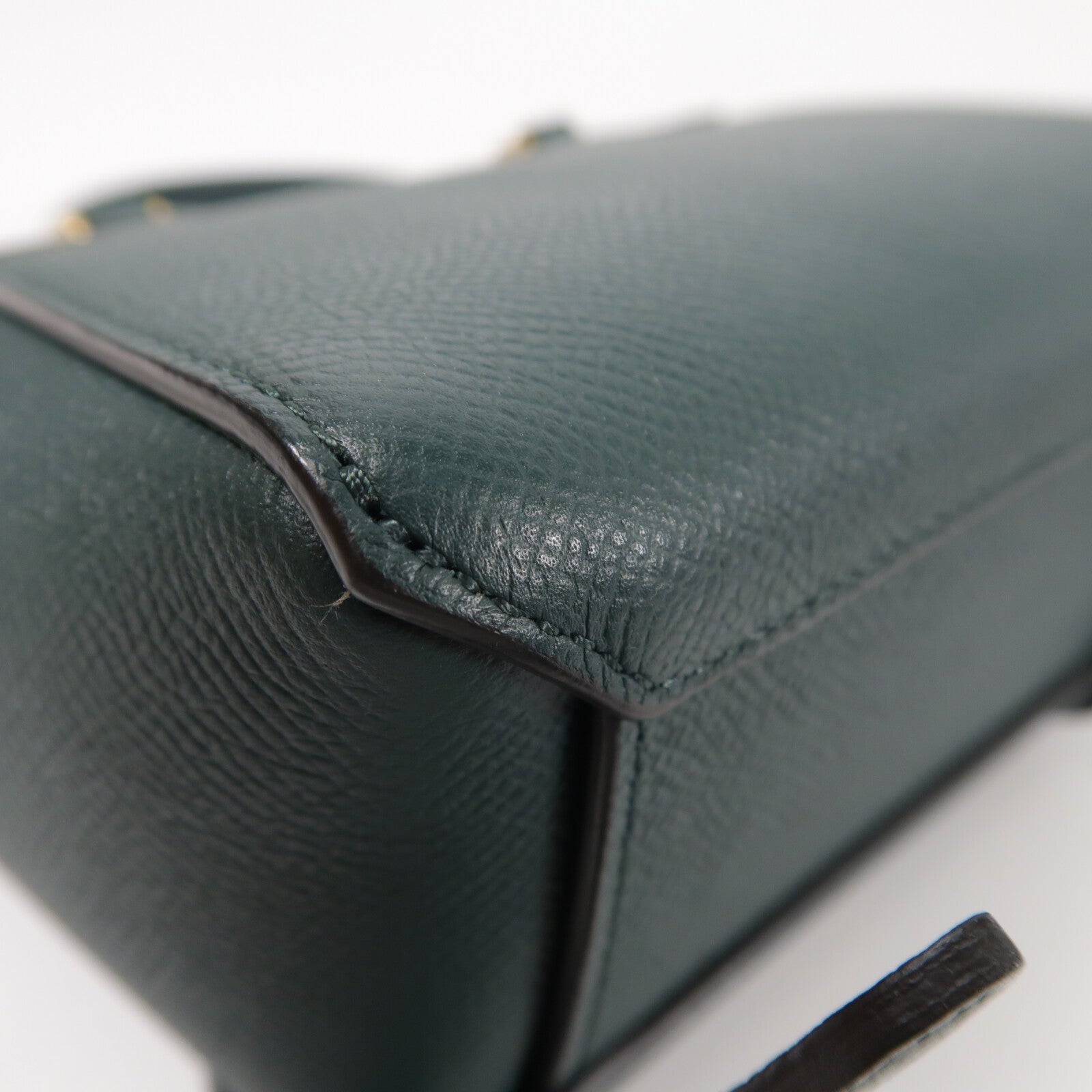 CELINE 牛皮皮革Pico Belt Bag金扣手挽肩背兩用袋