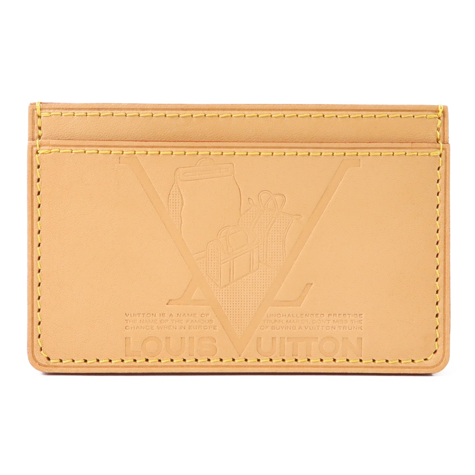 LOUIS VUITTON 牛皮皮革Card Case卡片套