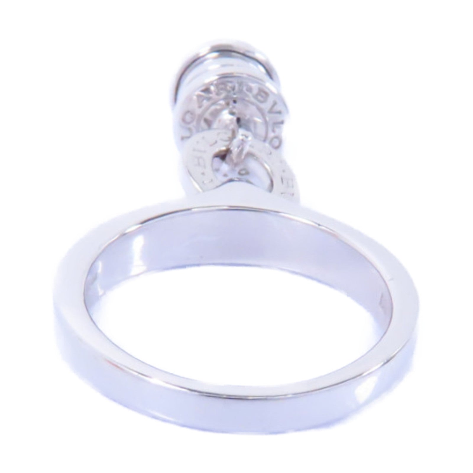 BVLGARI 【激減優惠】18K白金Element Diamond Ring戒指US#6