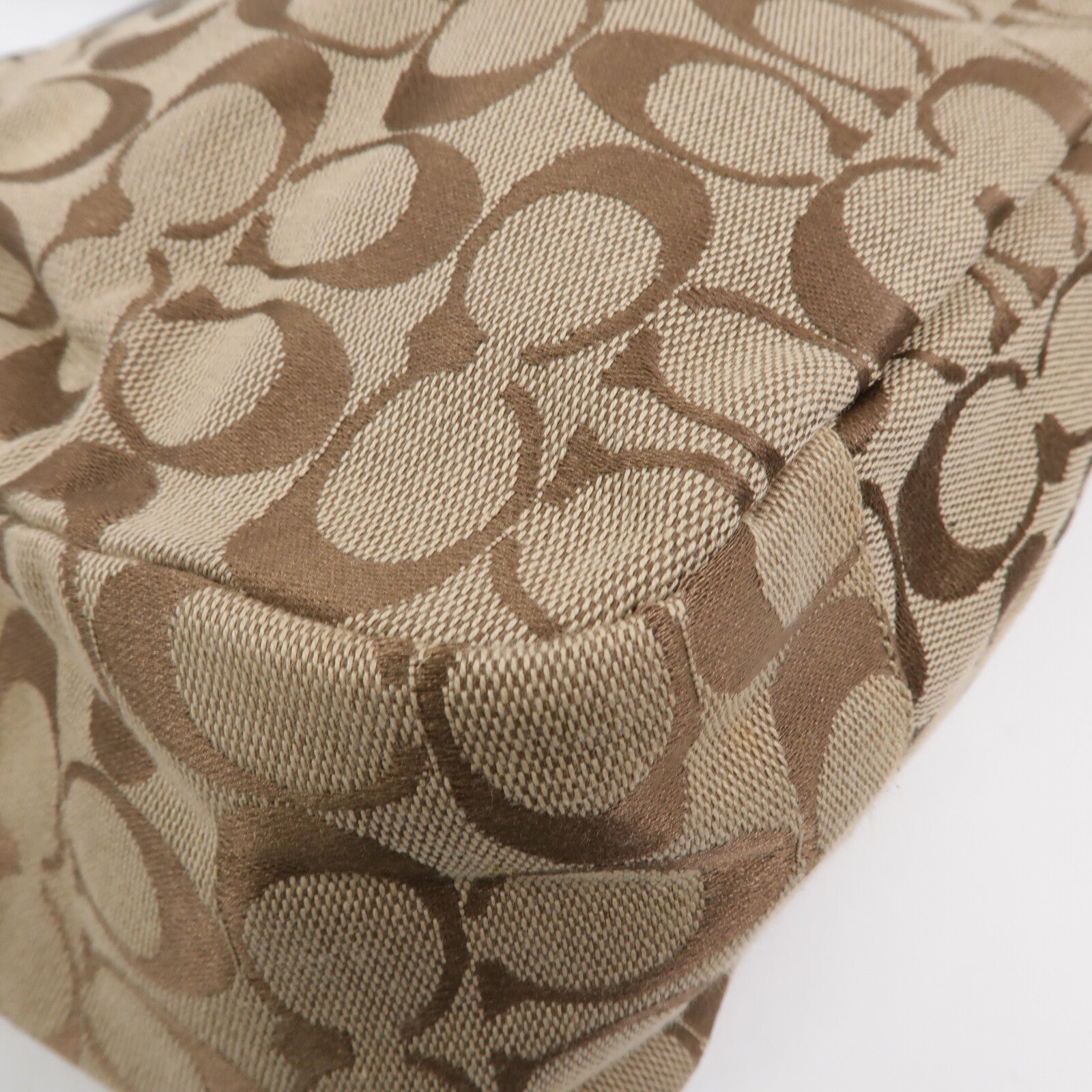 COACH 帆布Shoulder Tote肩背袋