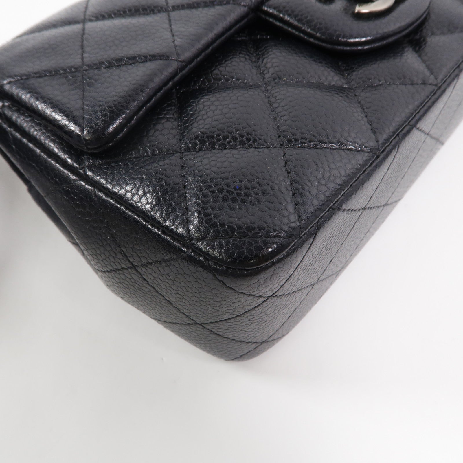 CHANEL 牛皮皮革Mini Classic 20鏈帶肩背袋