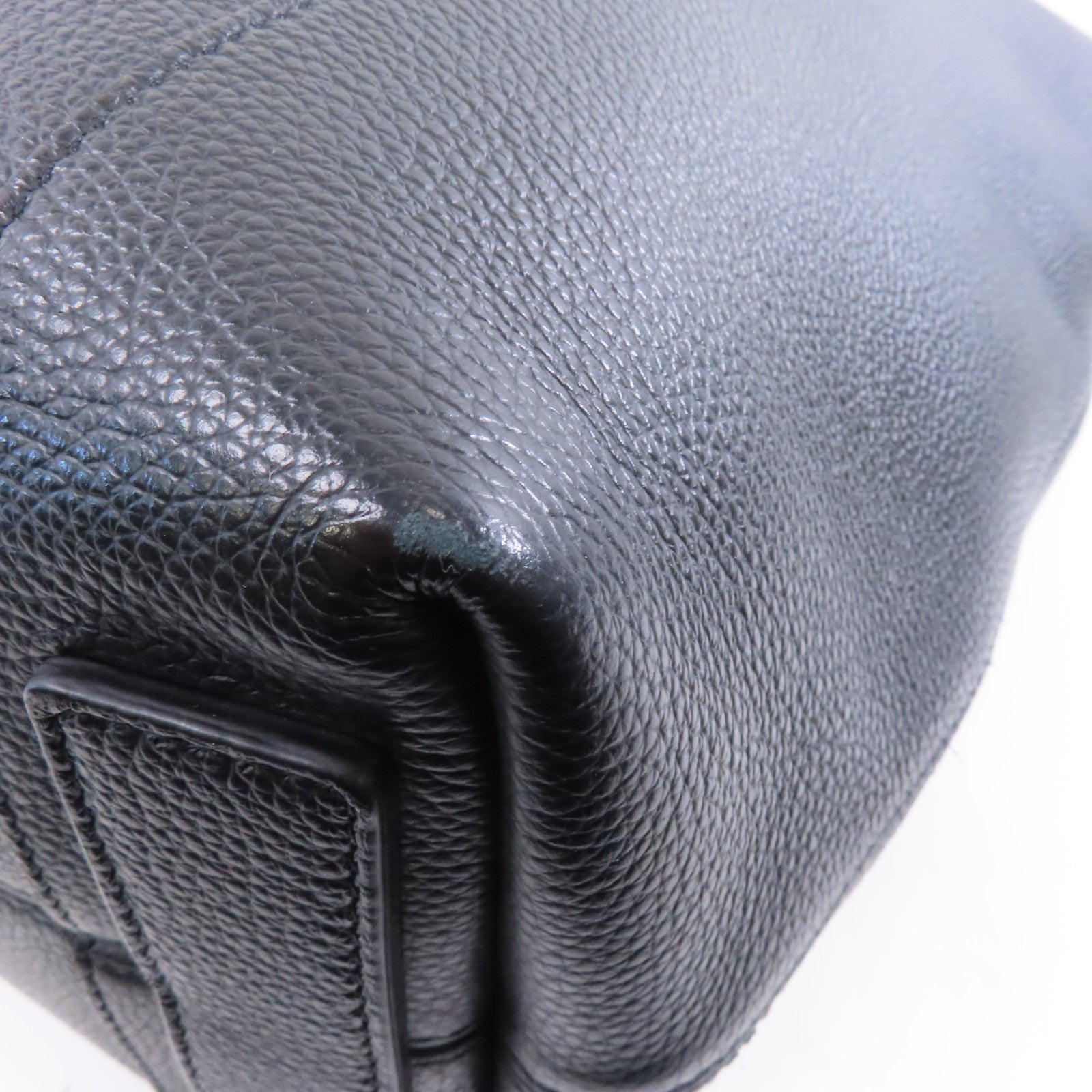 BALENCIAGA 牛皮皮革2 Way Shoulder手挽肩背兩用袋黑色