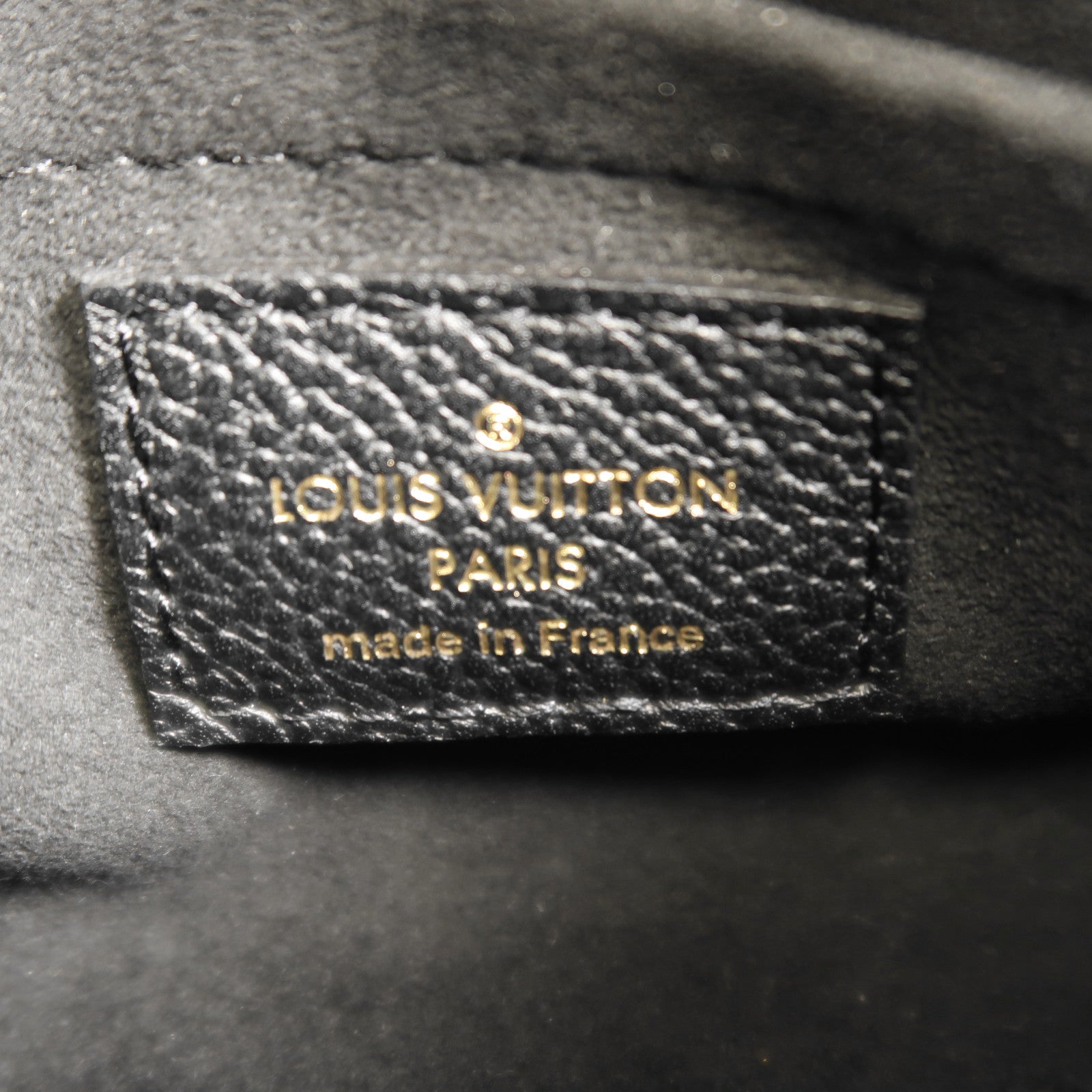 LOUIS VUITTON LV GHW Papillon BB 2 Way Bag M45980 Monogram Empreinte Black