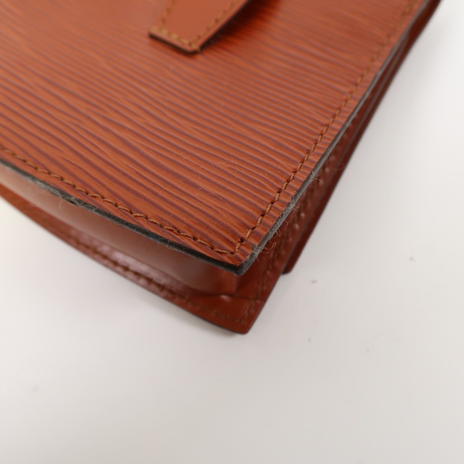 LOUIS VUITTON 【激減優惠】Epi Tilsitt Bum金扣腰包啡色