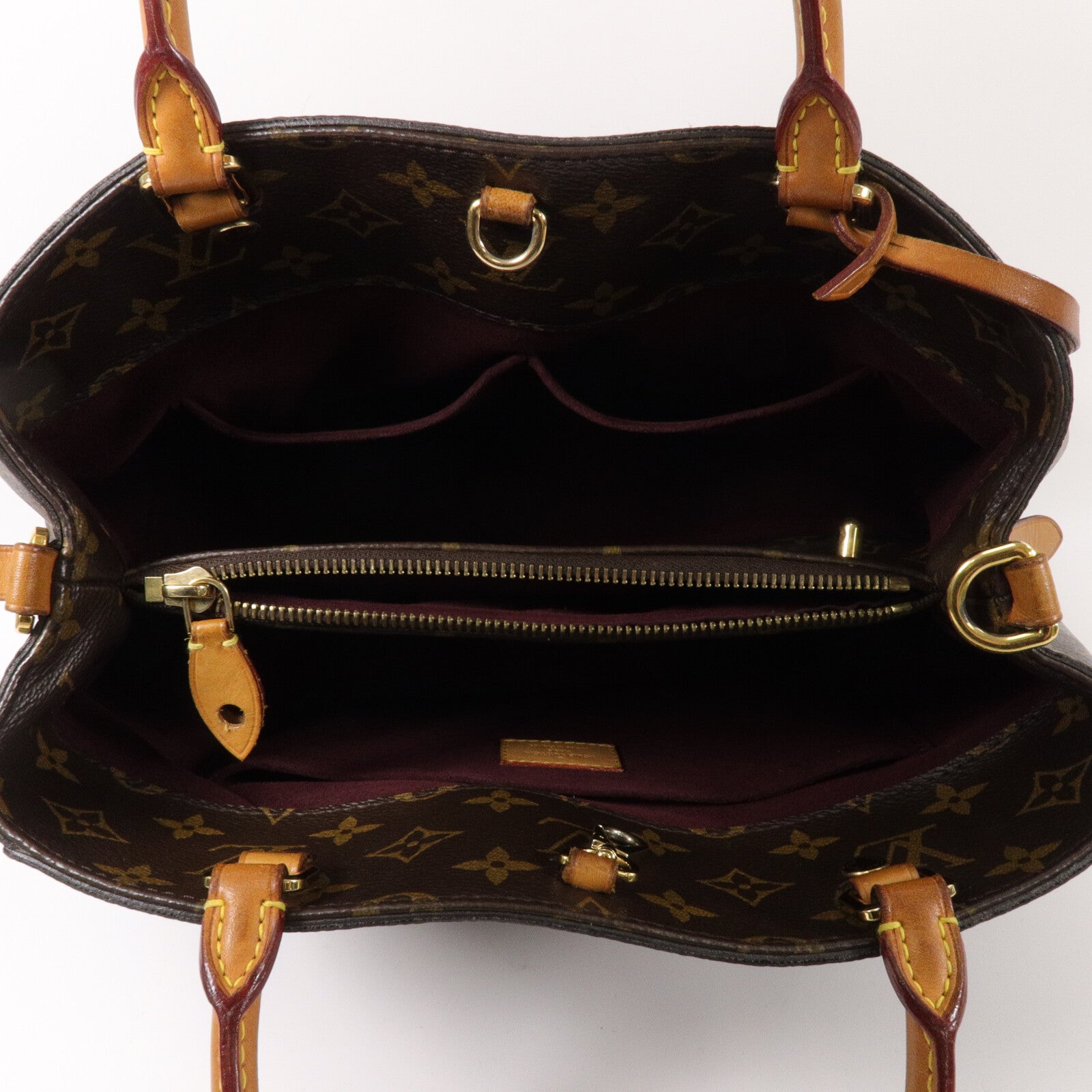 LOUIS VUITTON Monogram Montaigne MM手挽肩背兩用袋