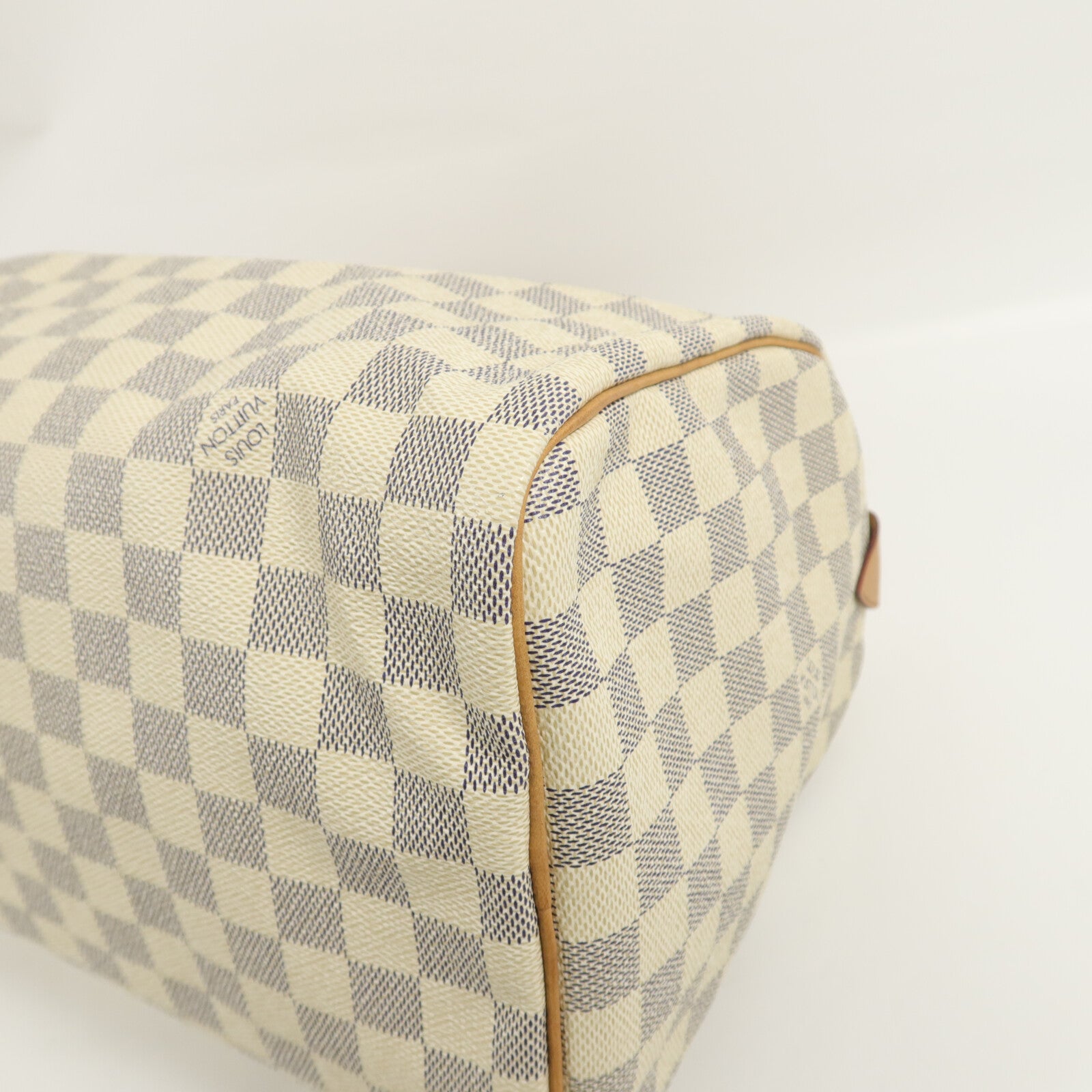 LOUIS VUITTON Damier Azur Speedy 30手挽袋