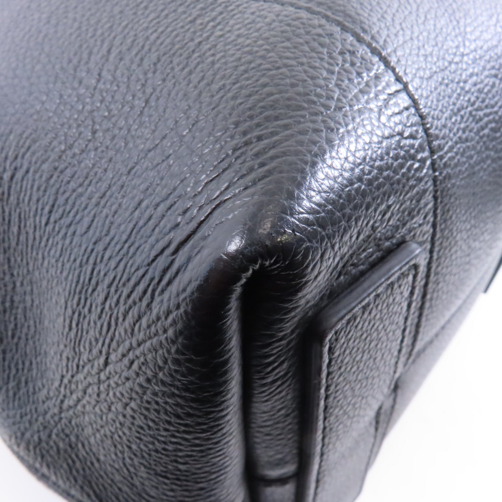 BALENCIAGA 牛皮皮革2 Way Shoulder手挽肩背兩用袋黑色
