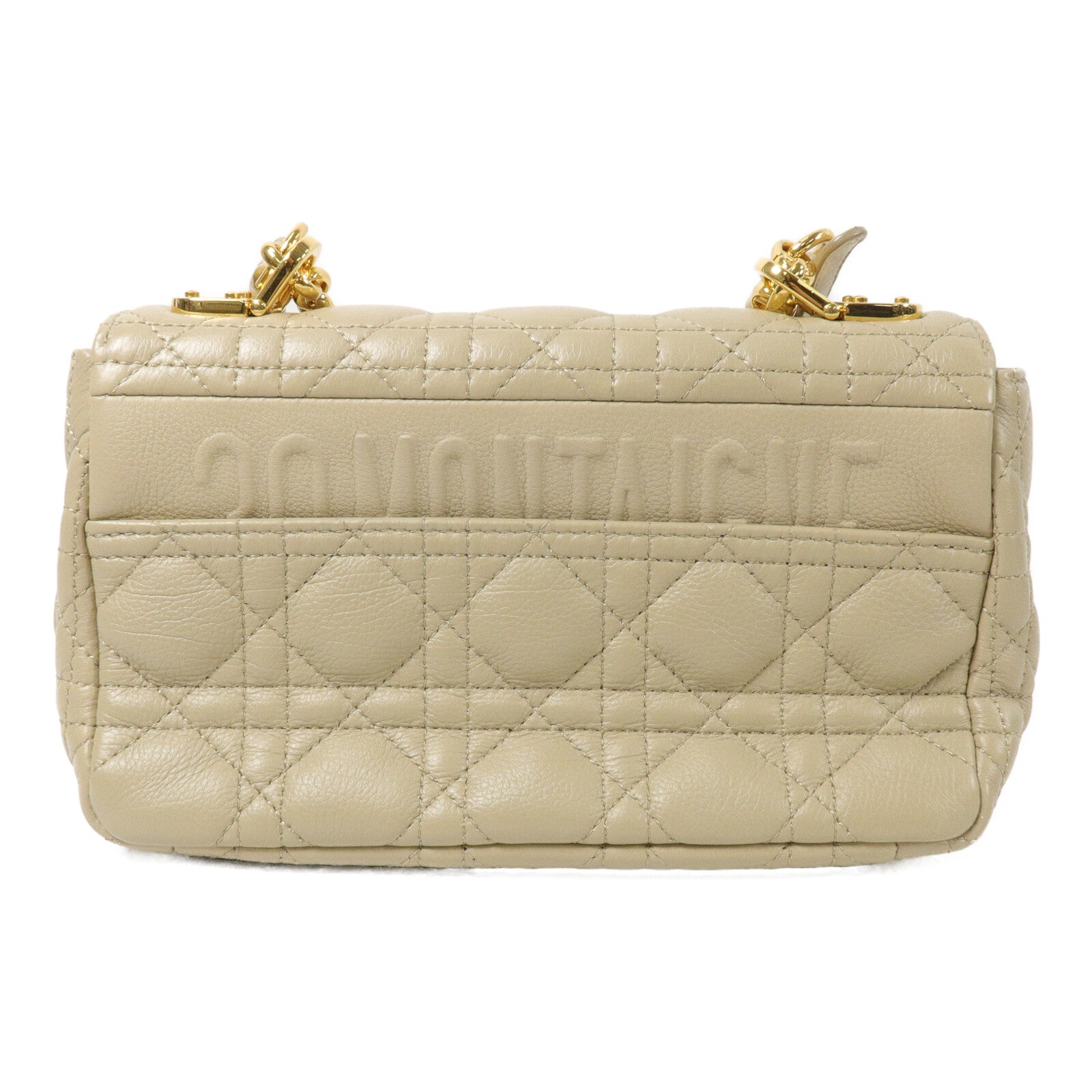 Dior 牛皮皮革Caro Small鏈帶肩背袋