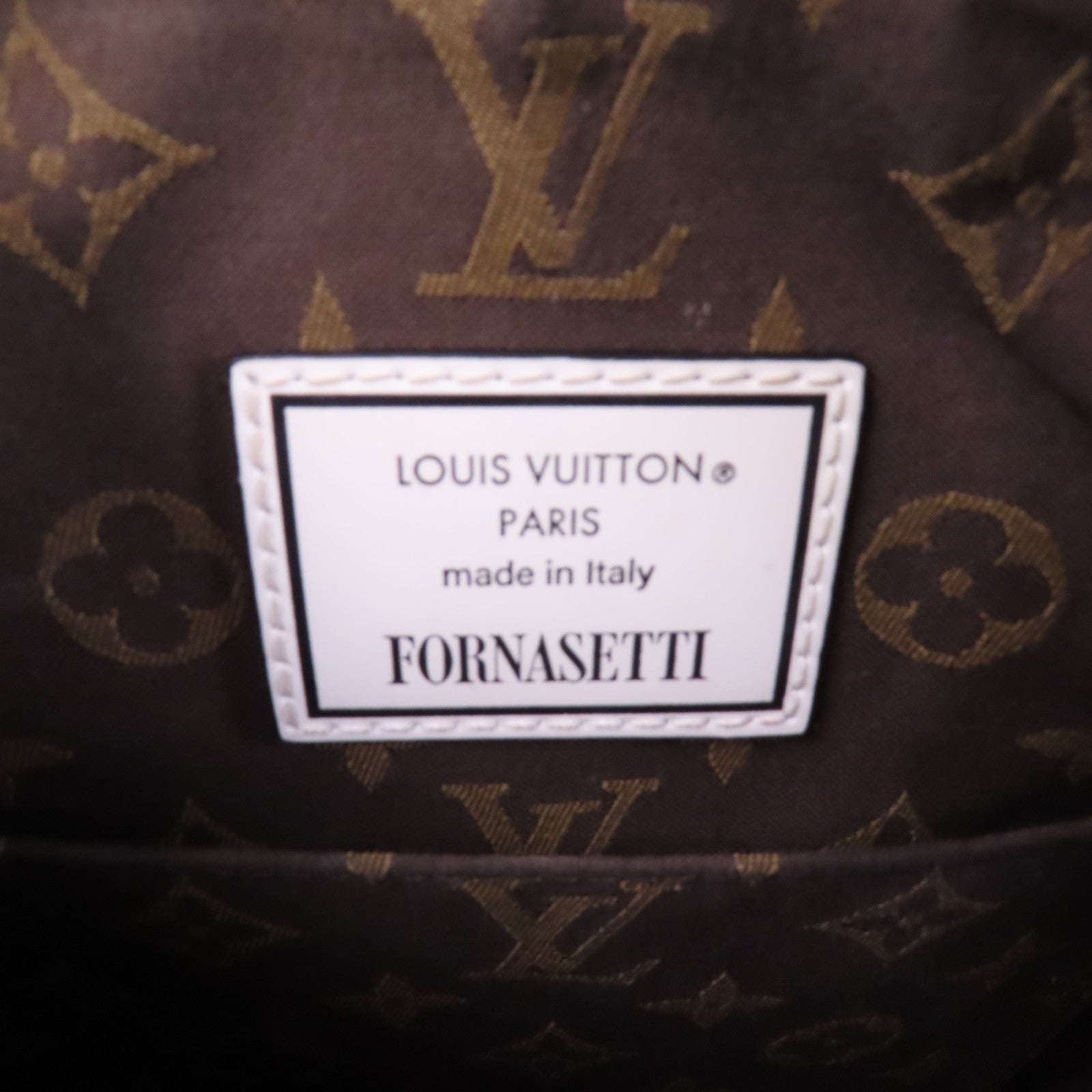 LOUIS VUITTON 塗層帆布Vuitton Fornasetti金扣手挽肩背兩用袋