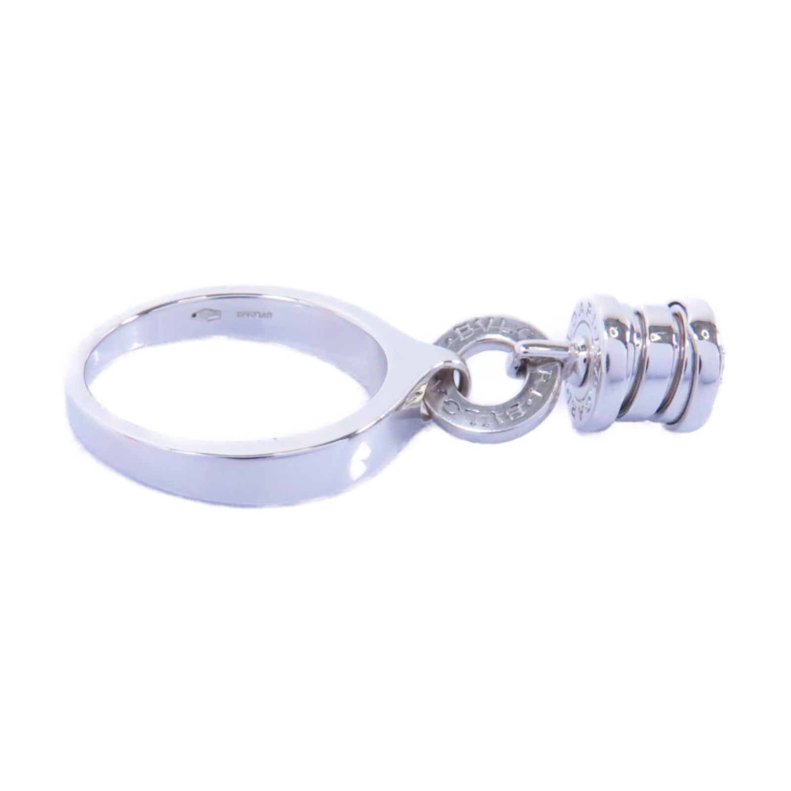 BVLGARI 【激減優惠】18K白金Element Diamond Ring戒指US#6