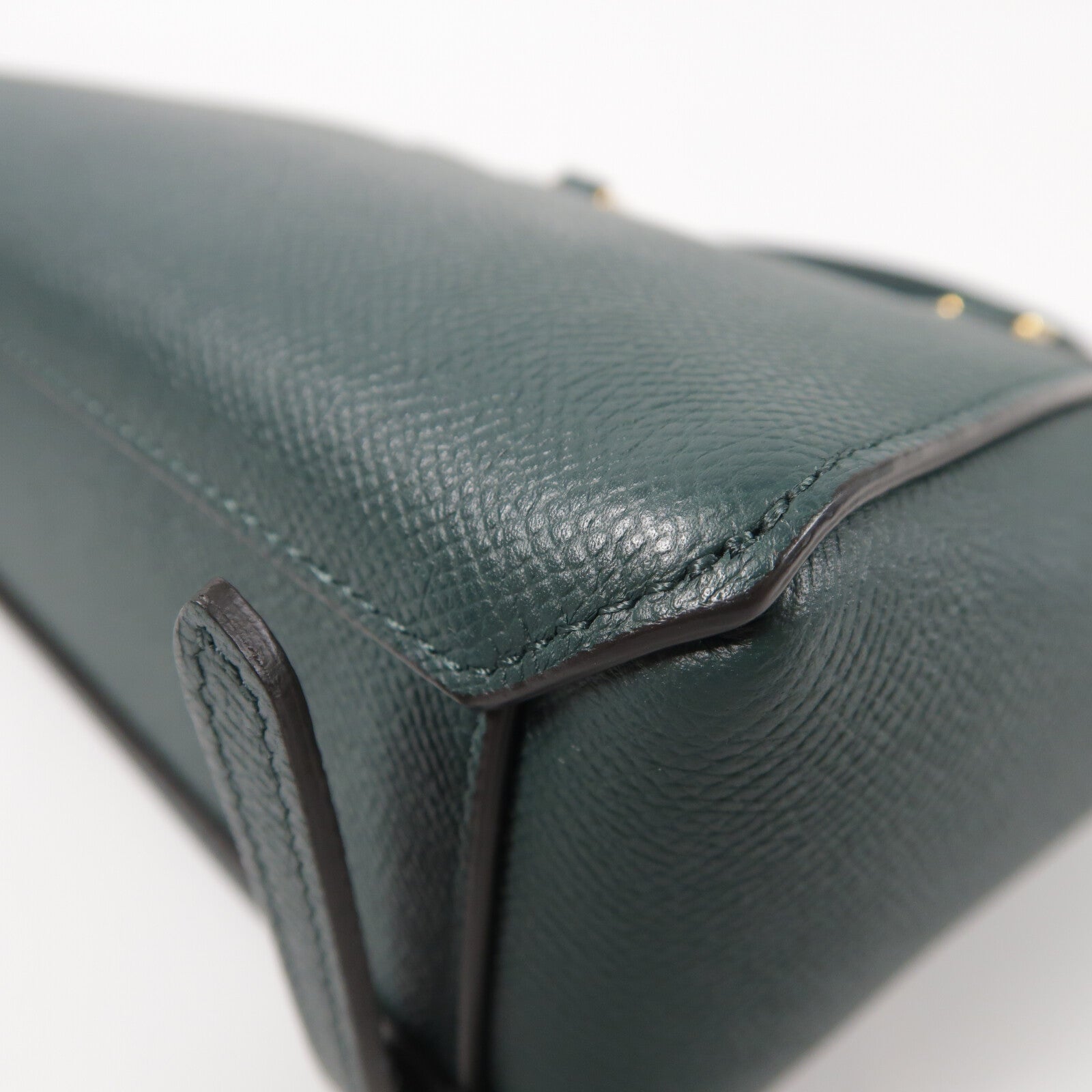 CELINE 牛皮皮革Pico Belt Bag金扣手挽肩背兩用袋