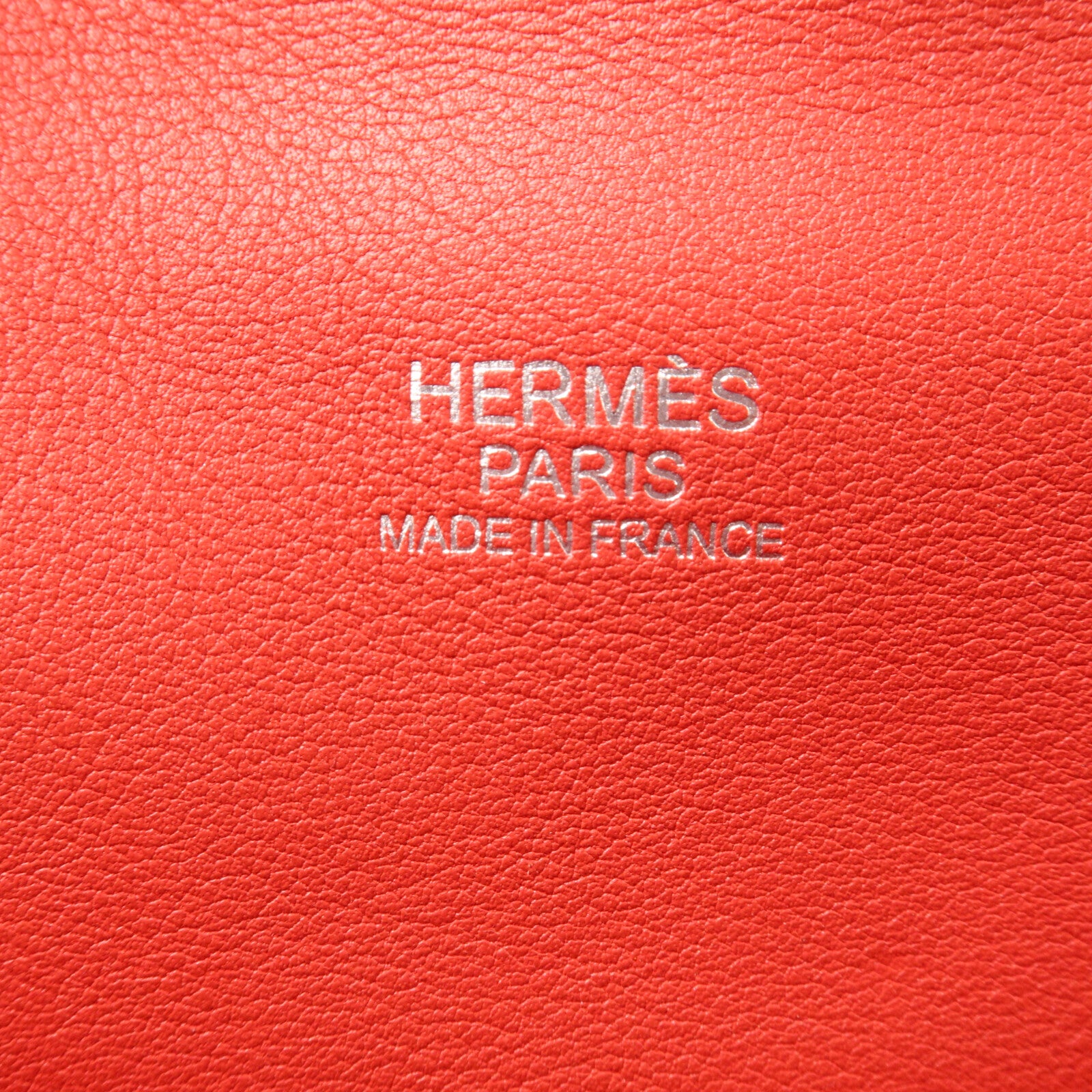 HERMES Swift皮革Tool Box 20手挽肩背兩用袋Vermillon