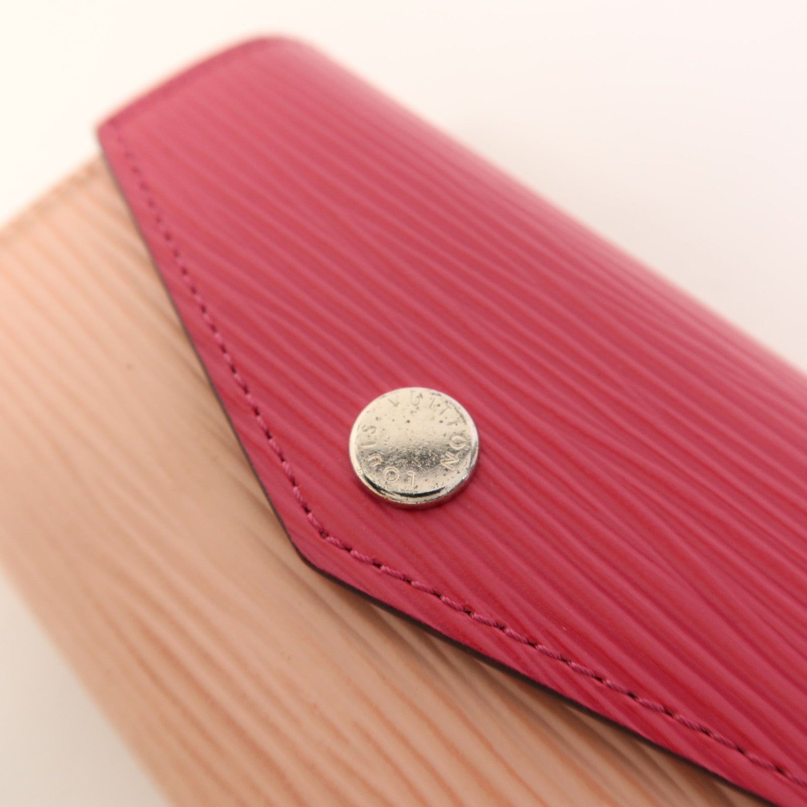 LOUIS VUITTON Epi Card Case銀扣卡片套