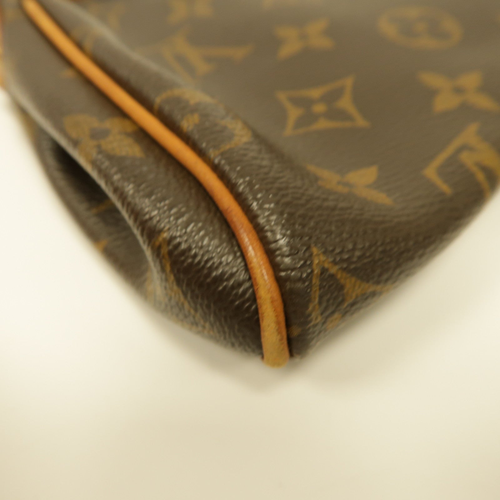 LOUIS VUITTON Monogram Eva金扣手挽肩背兩用袋啡色