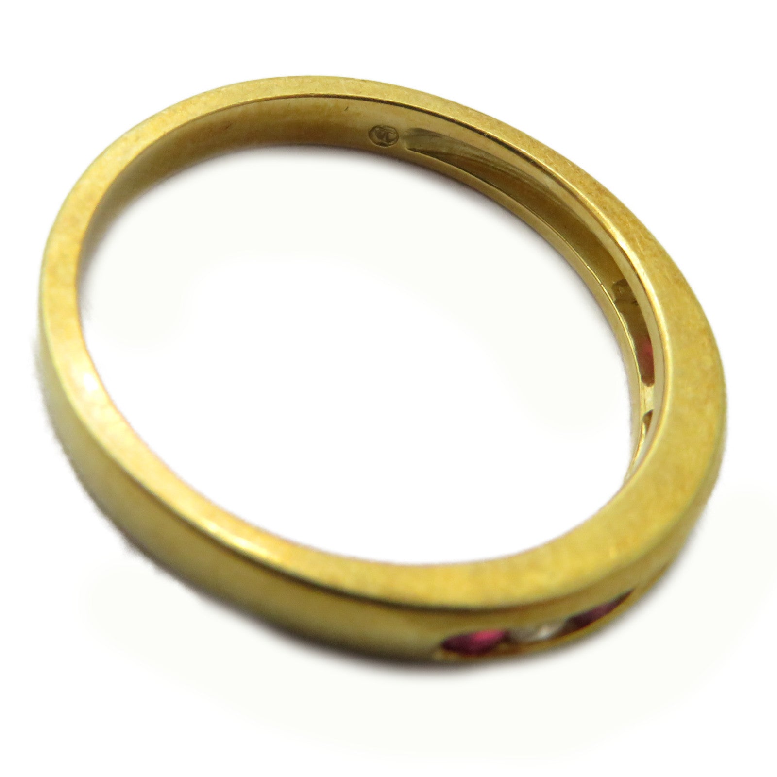 JEWELRY 18K黃金Ruby Ring紅寶石戒指US#6.5