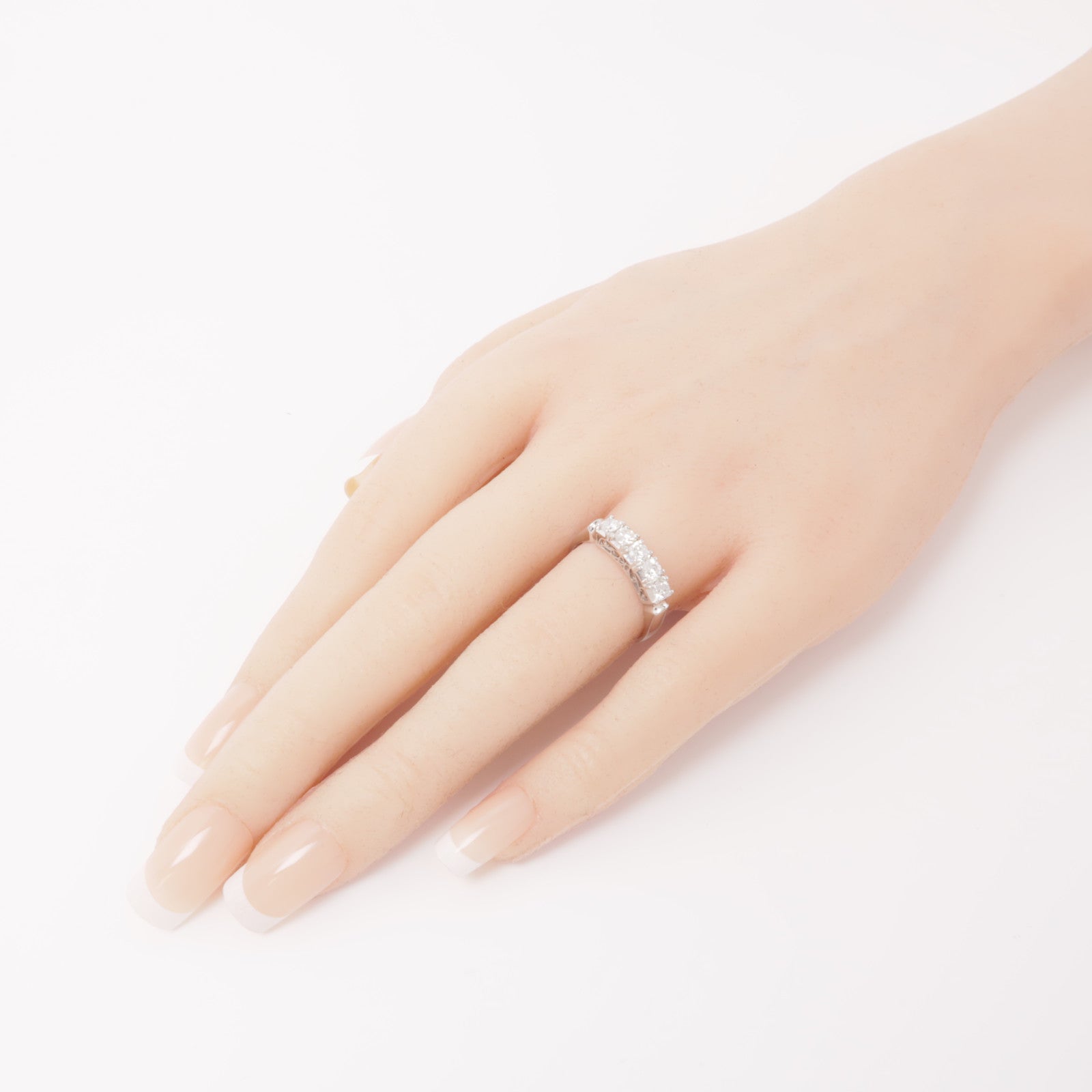 JEWELRY PT900鉑金Diamond Ring鑽石戒指US#7