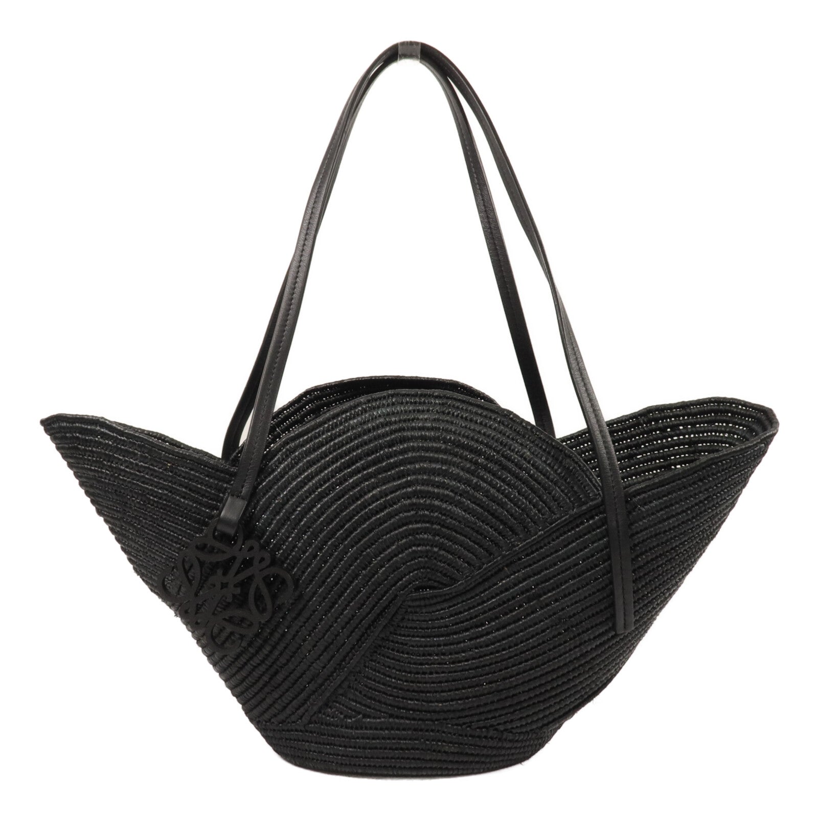 LOEWE Raffia/牛皮皮革x Paula's Ibiza Petal Tote Bag手挽袋