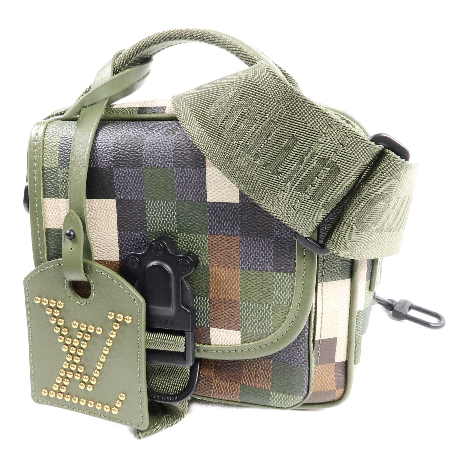 LOUIS VUITTON Damoflage Taigarama Quest Messenger手挽肩背兩用袋