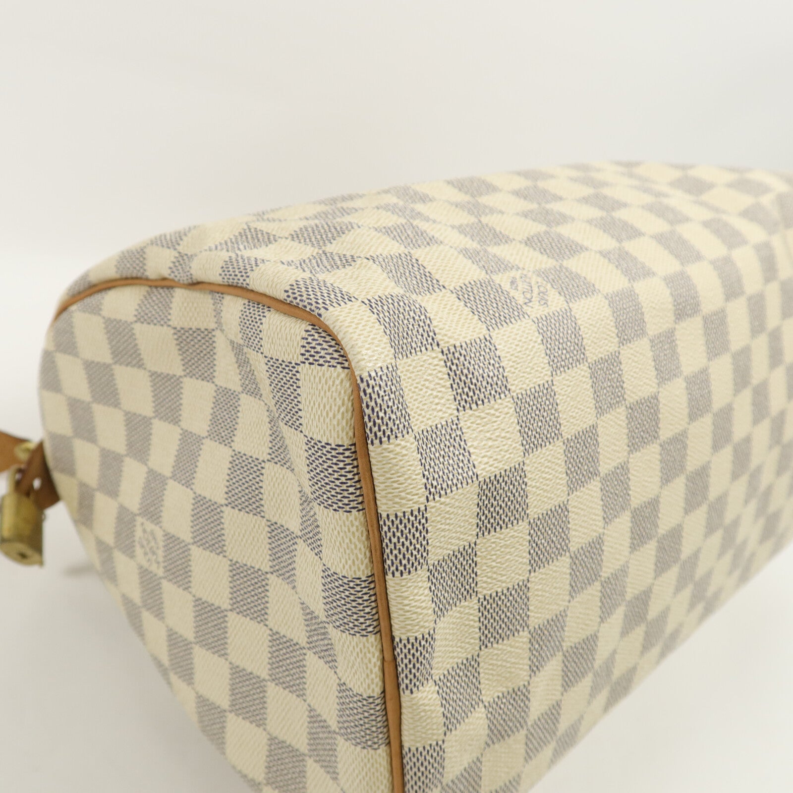 LOUIS VUITTON Damier Azur Speedy 30手挽袋