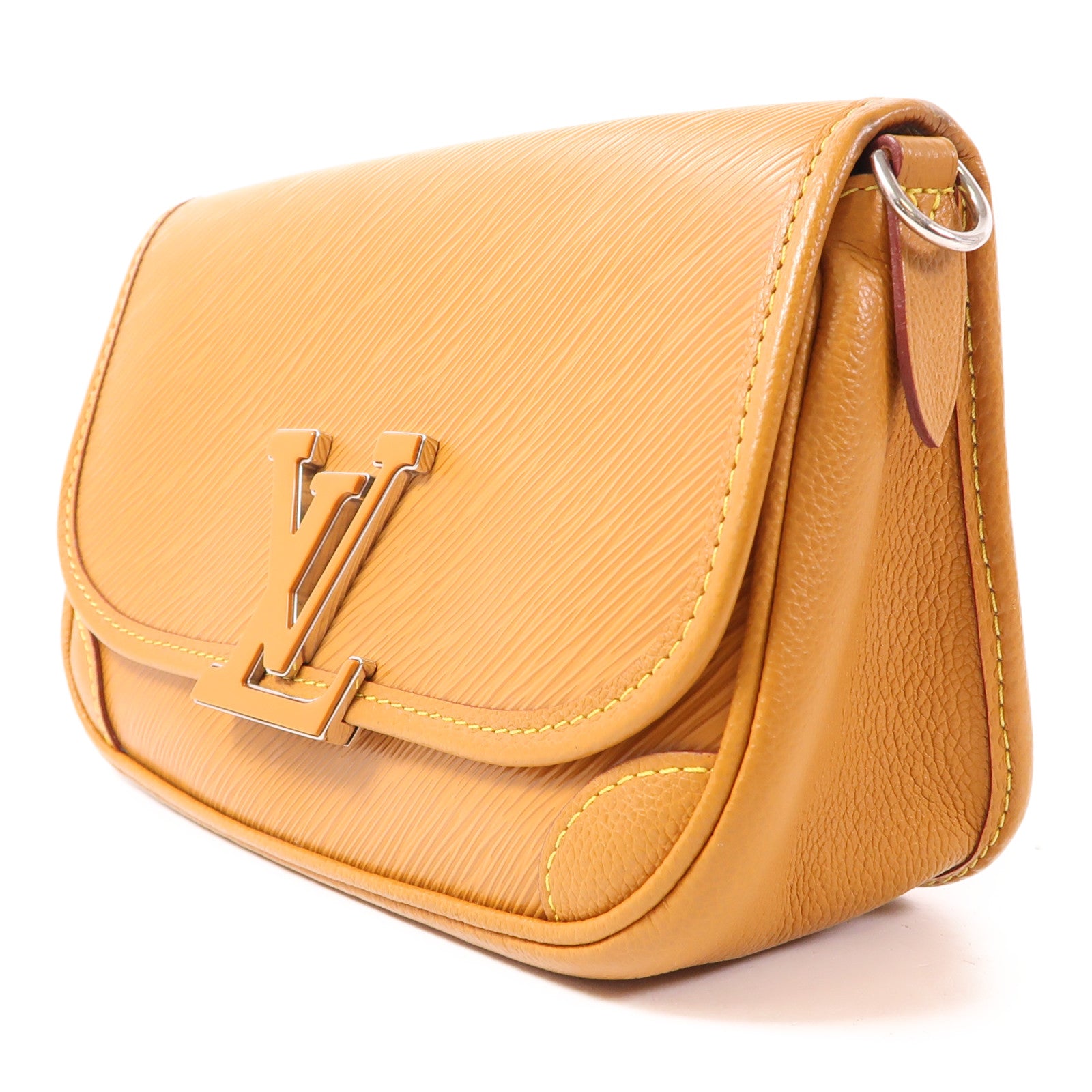 LOUIS VUITTON Epi Buci銀扣肩背袋