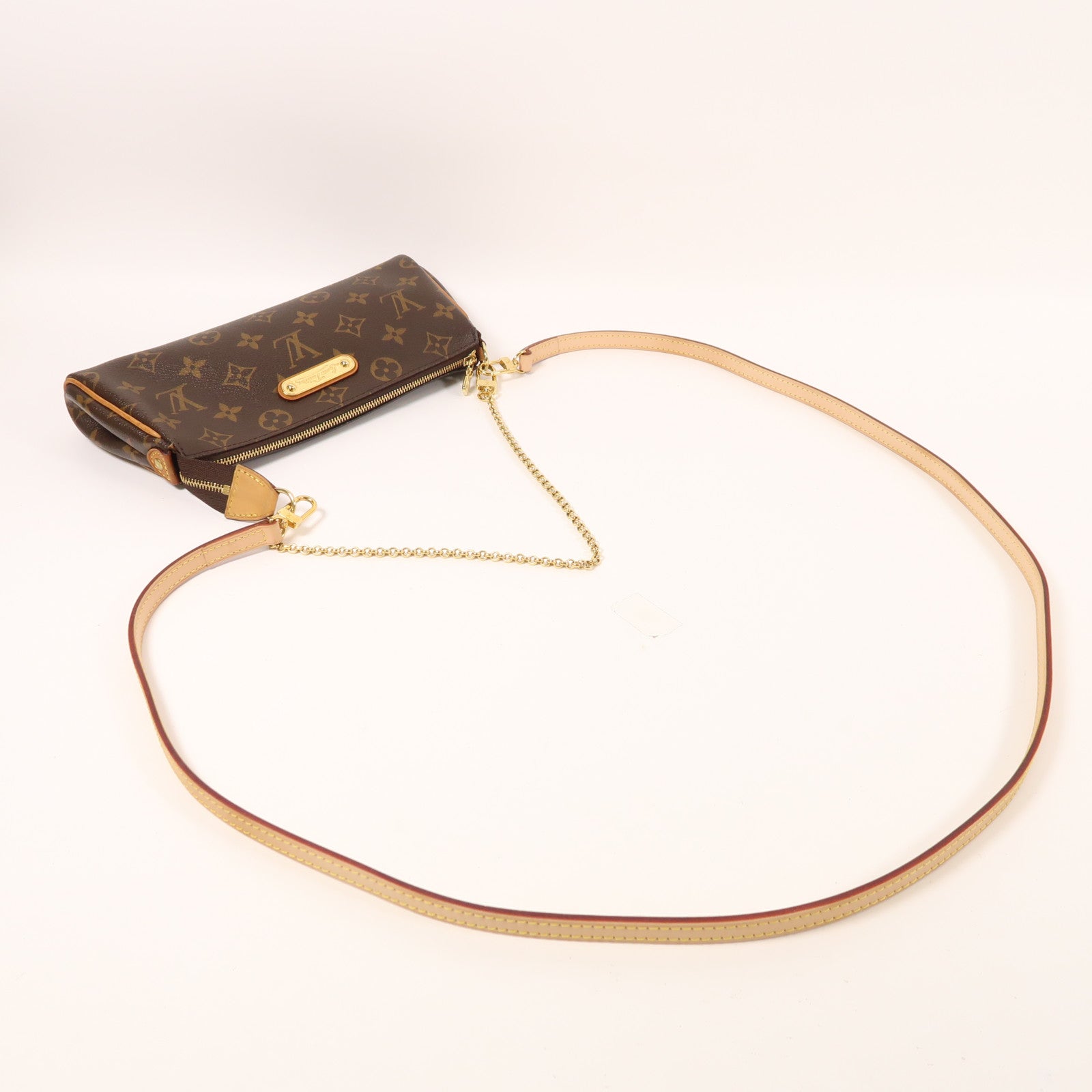 LOUIS VUITTON Monogram Eva金扣手挽肩背兩用袋