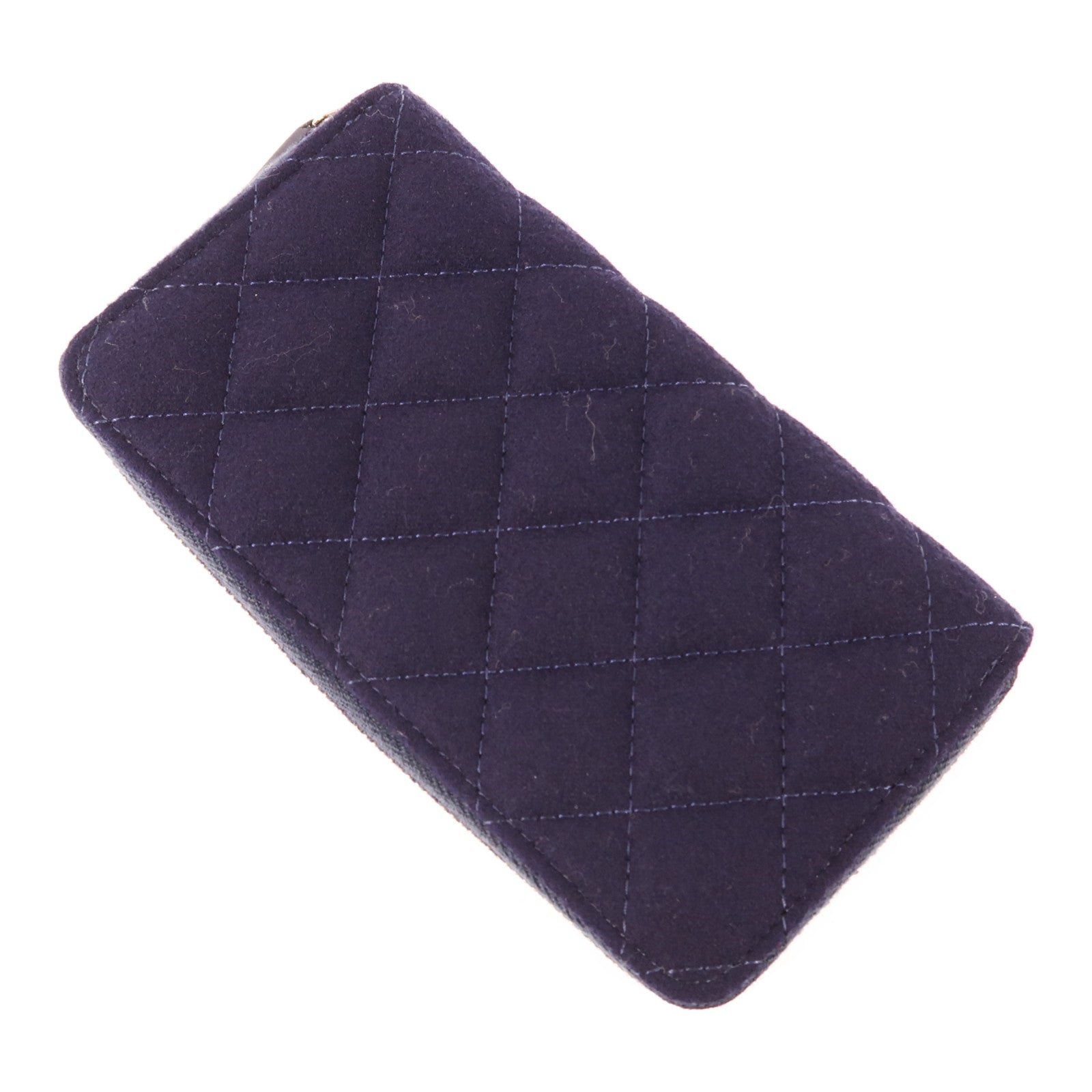 CHANEL 羊毛Wallet金扣錢包